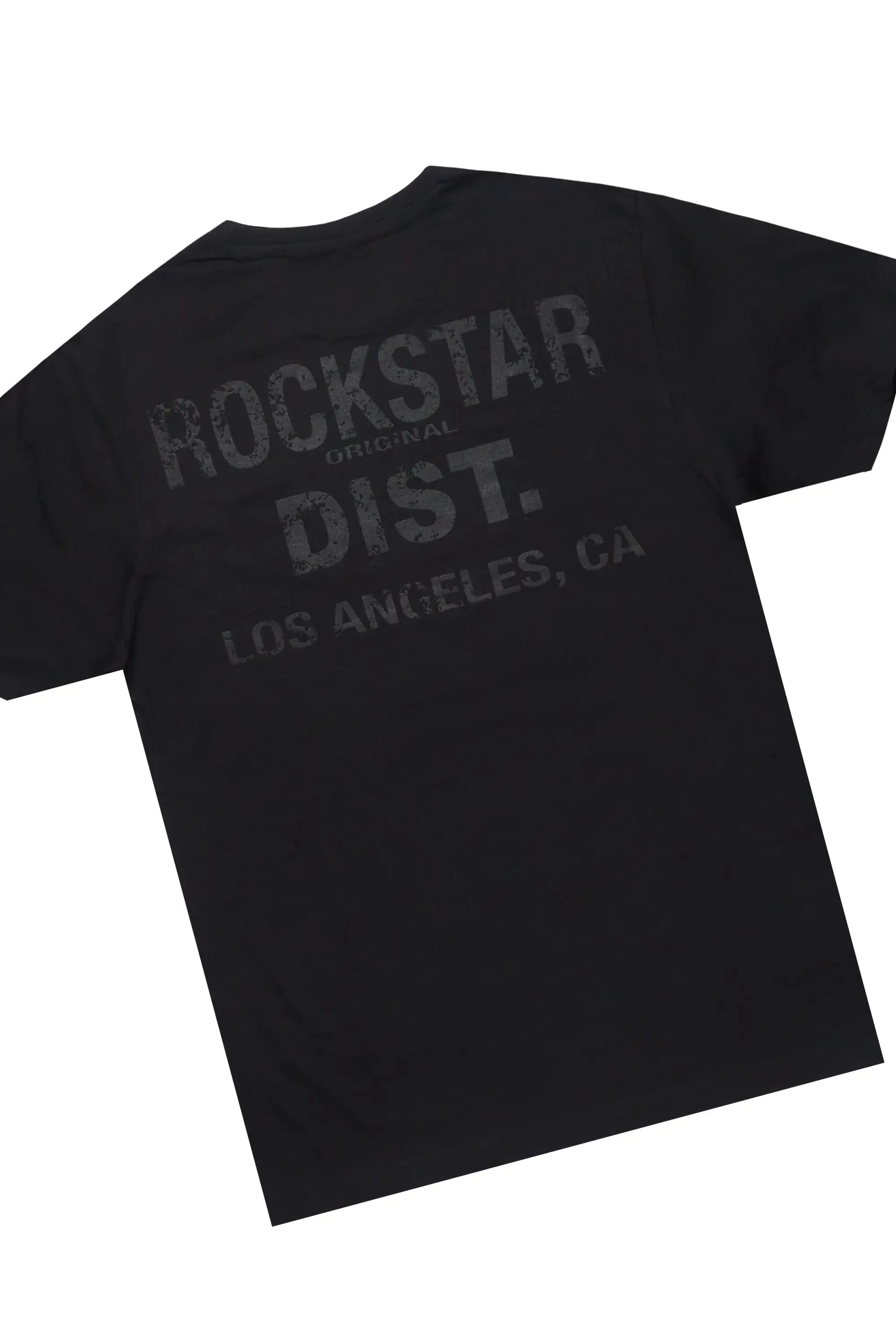 Oriel Black T-Shirt/Stacked Flare Jean Set sold by Rockstar Original product image thumbnail 3