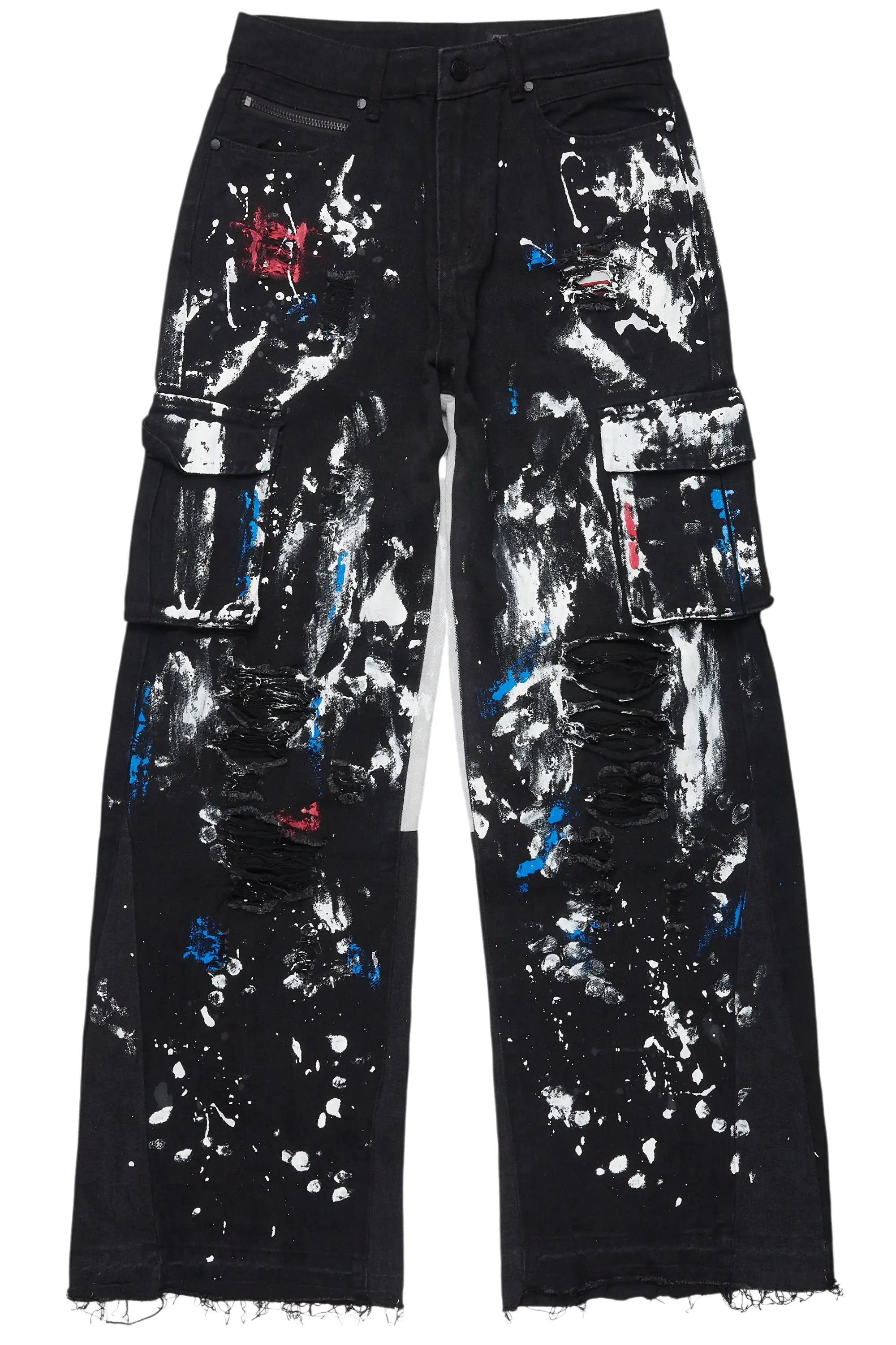 Dallin Black Painter Baggy Cargo Jean sold by Rockstar Original