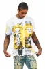 Grill White/Yellow Graphic Oversized T-Shirt sold by Rockstar Original
