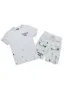 Raffer Heather Grey/Black T-Shirt Cargo Shorts Set sold by Rockstar Original