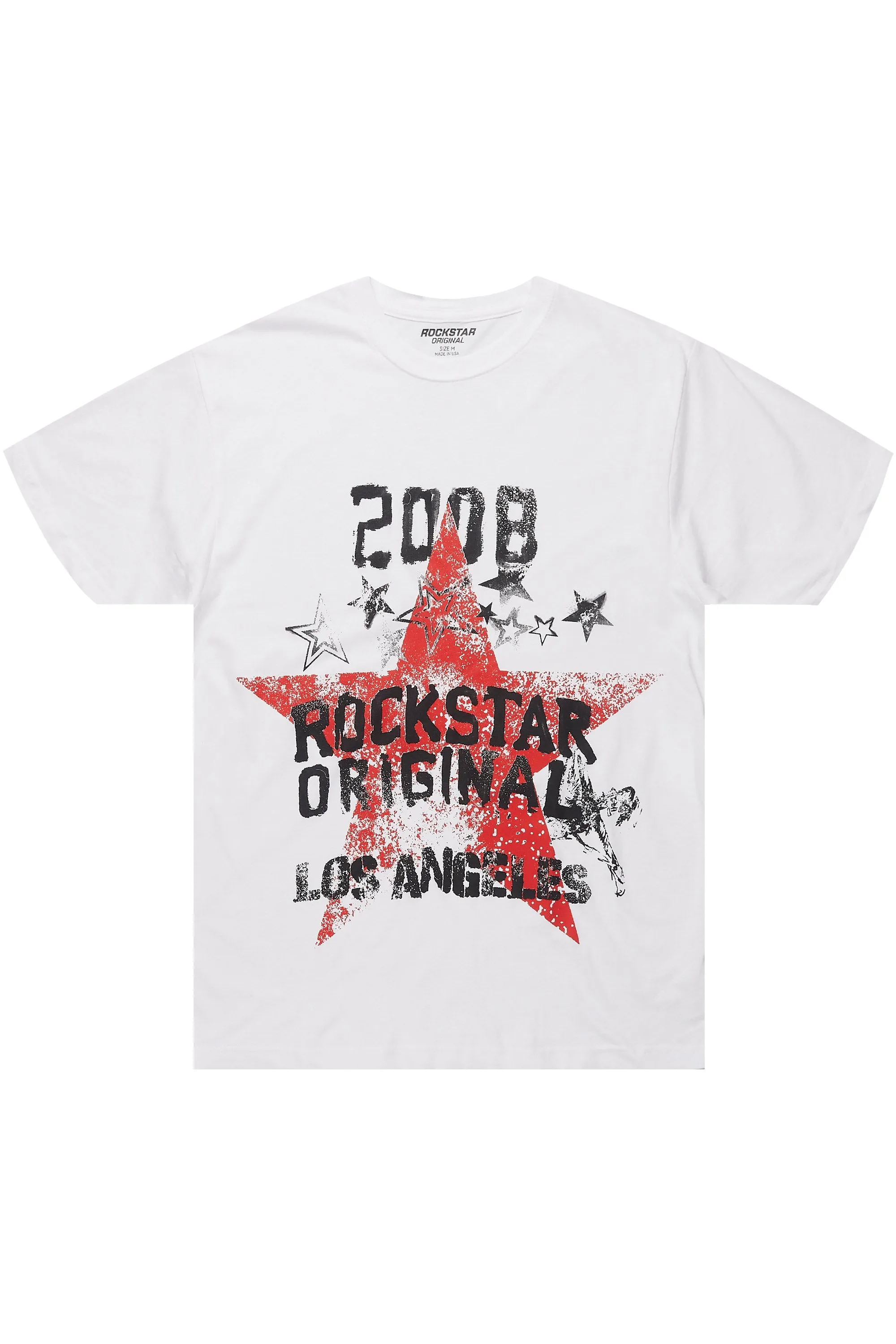 Kyrin White Graphic T-Shirt sold by Rockstar Original