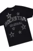 Nox Black Rhinestone T Shirt Short Set sold by Rockstar Original