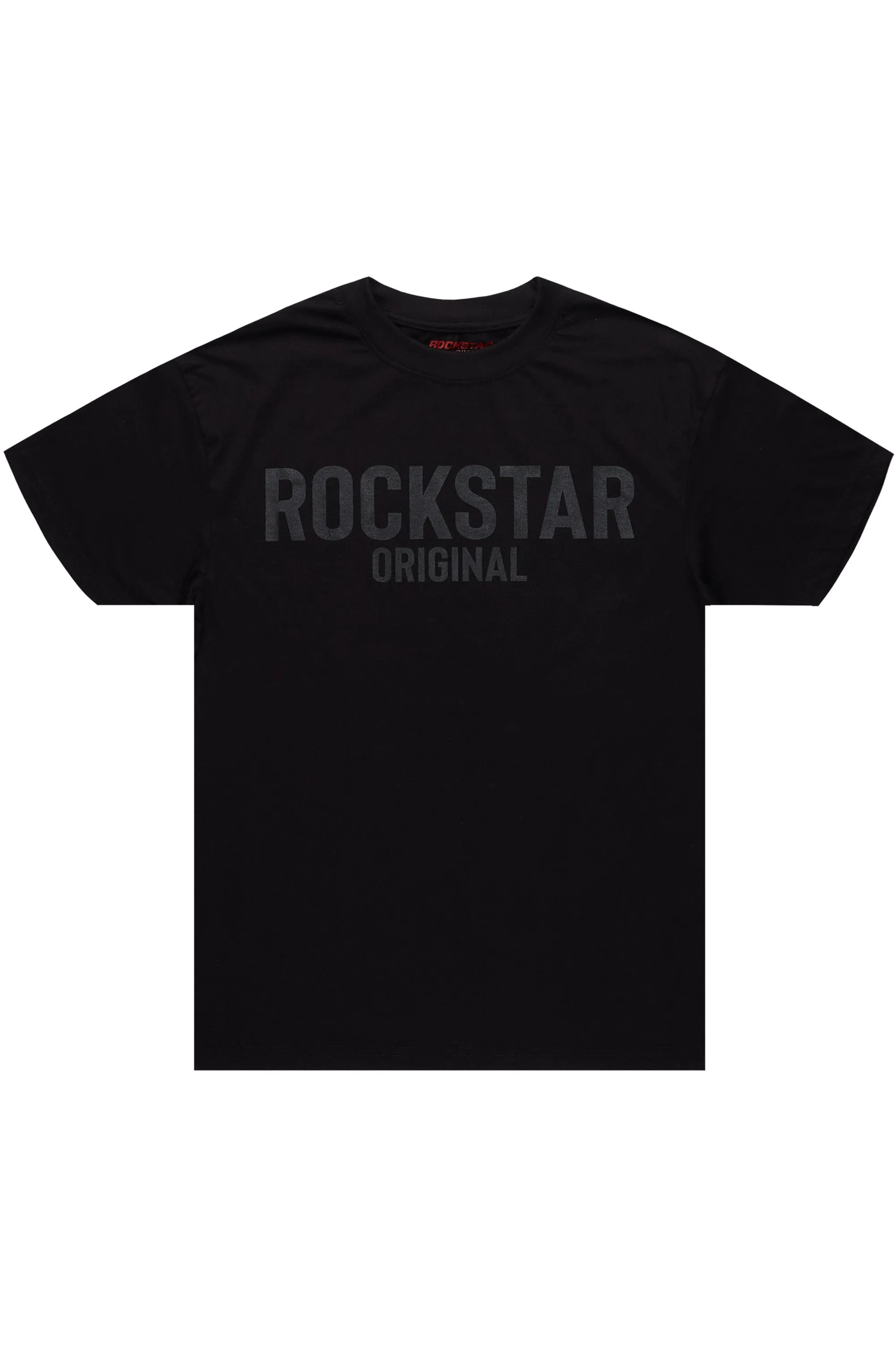 Fana Black/Black Oversized T-Shirt sold by Rockstar Original