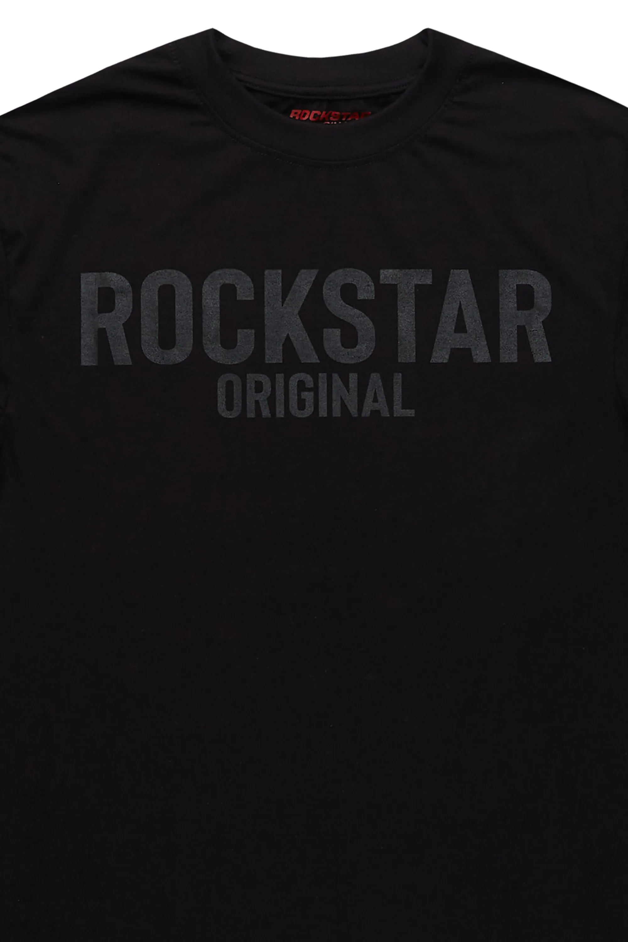 Fana Black/Black Oversized T-Shirt sold by Rockstar Original product image thumbnail 2