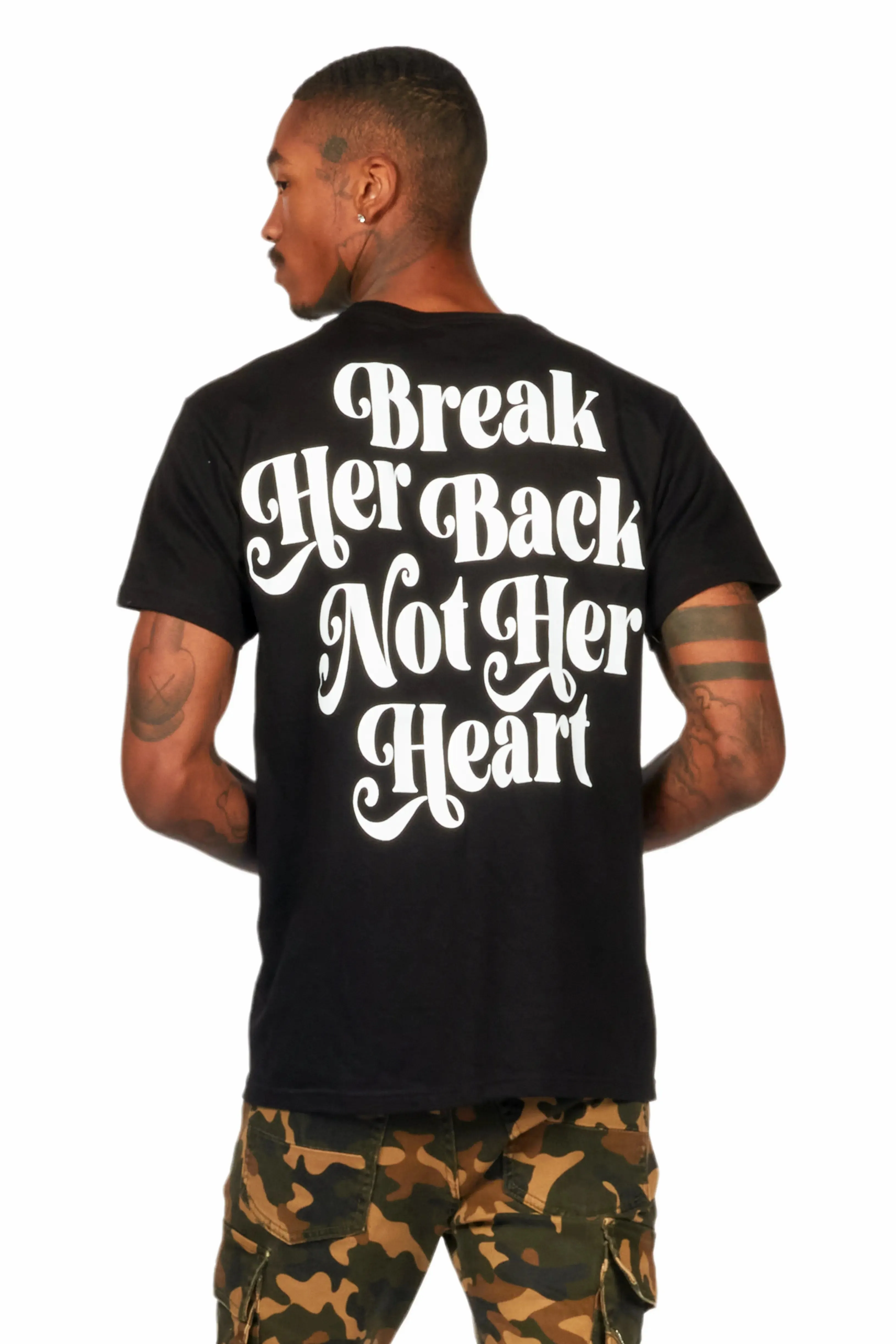 Diamo Black/White Graphic T-Shirt sold by Rockstar Original product image thumbnail 2