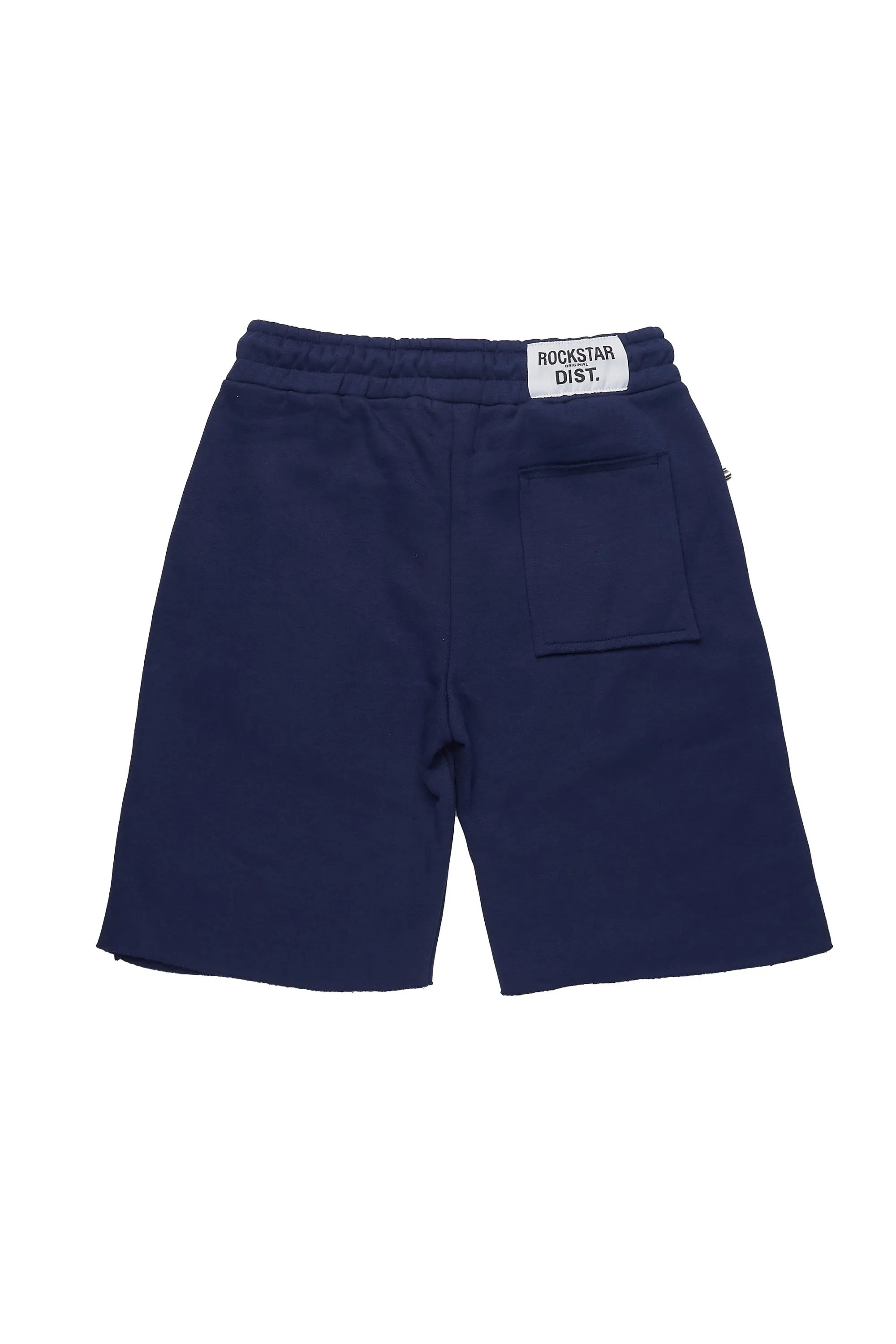 Sana Navy T-Shirt/Raw Edge Short Set sold by Rockstar Original product image thumbnail 5