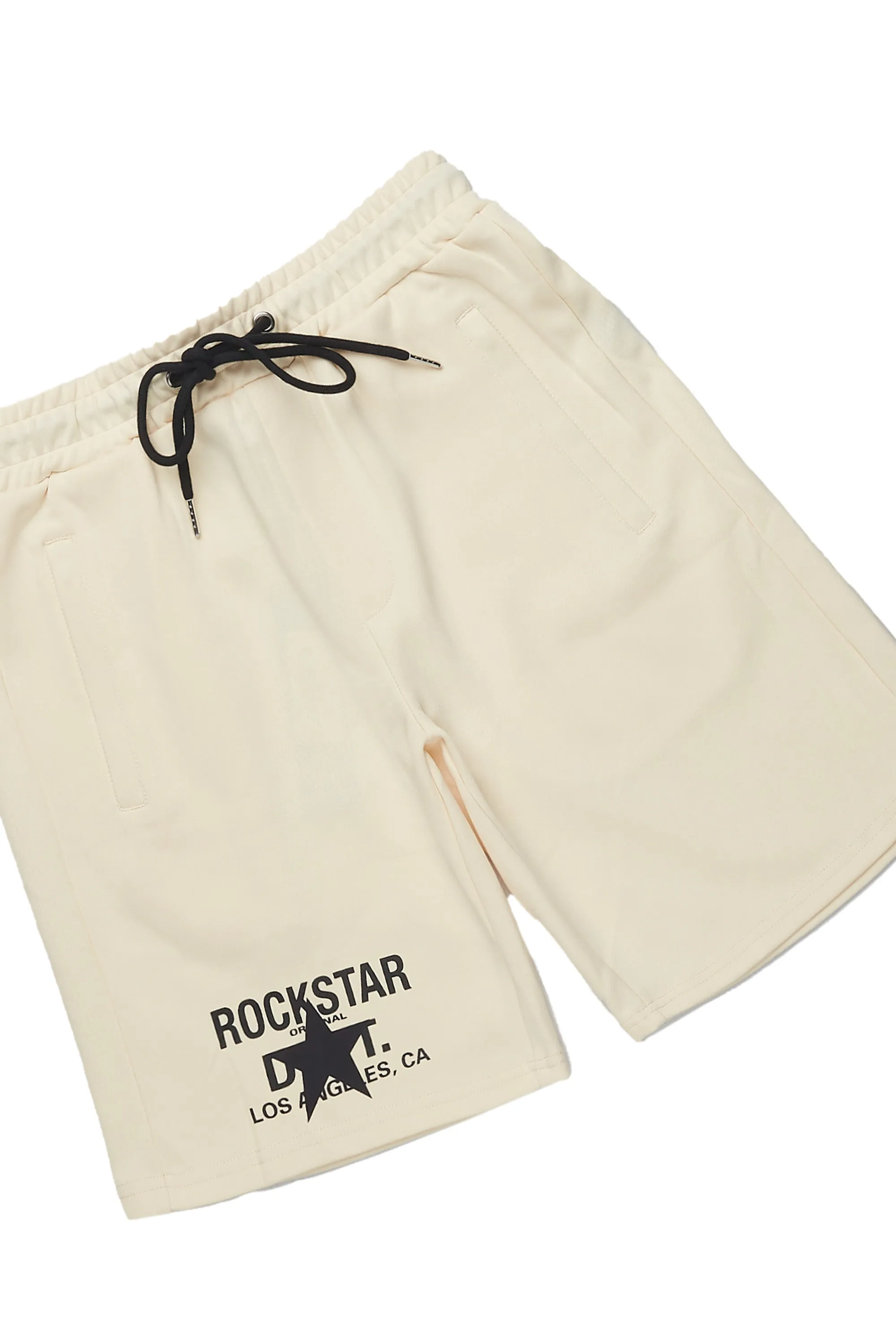 Lake Beige Graphic T-Shirt/Short Set sold by Rockstar Original product image thumbnail 4