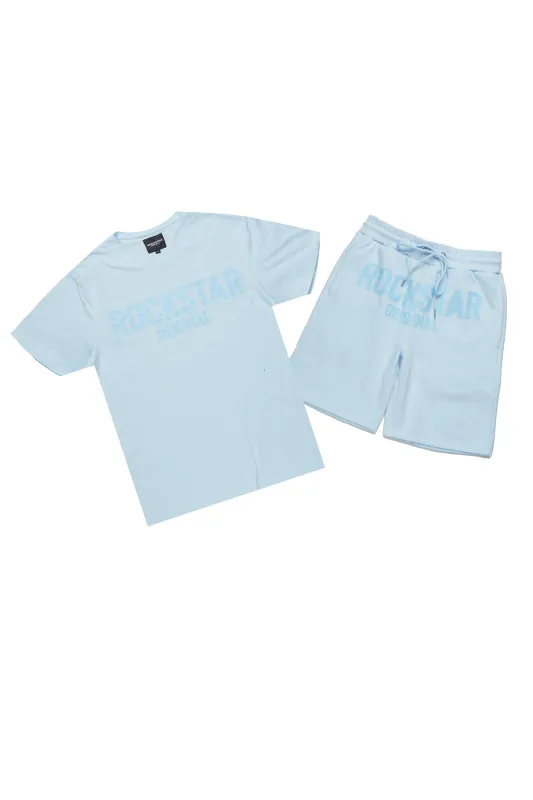 Sana Blue Short Set sold by Rockstar Original