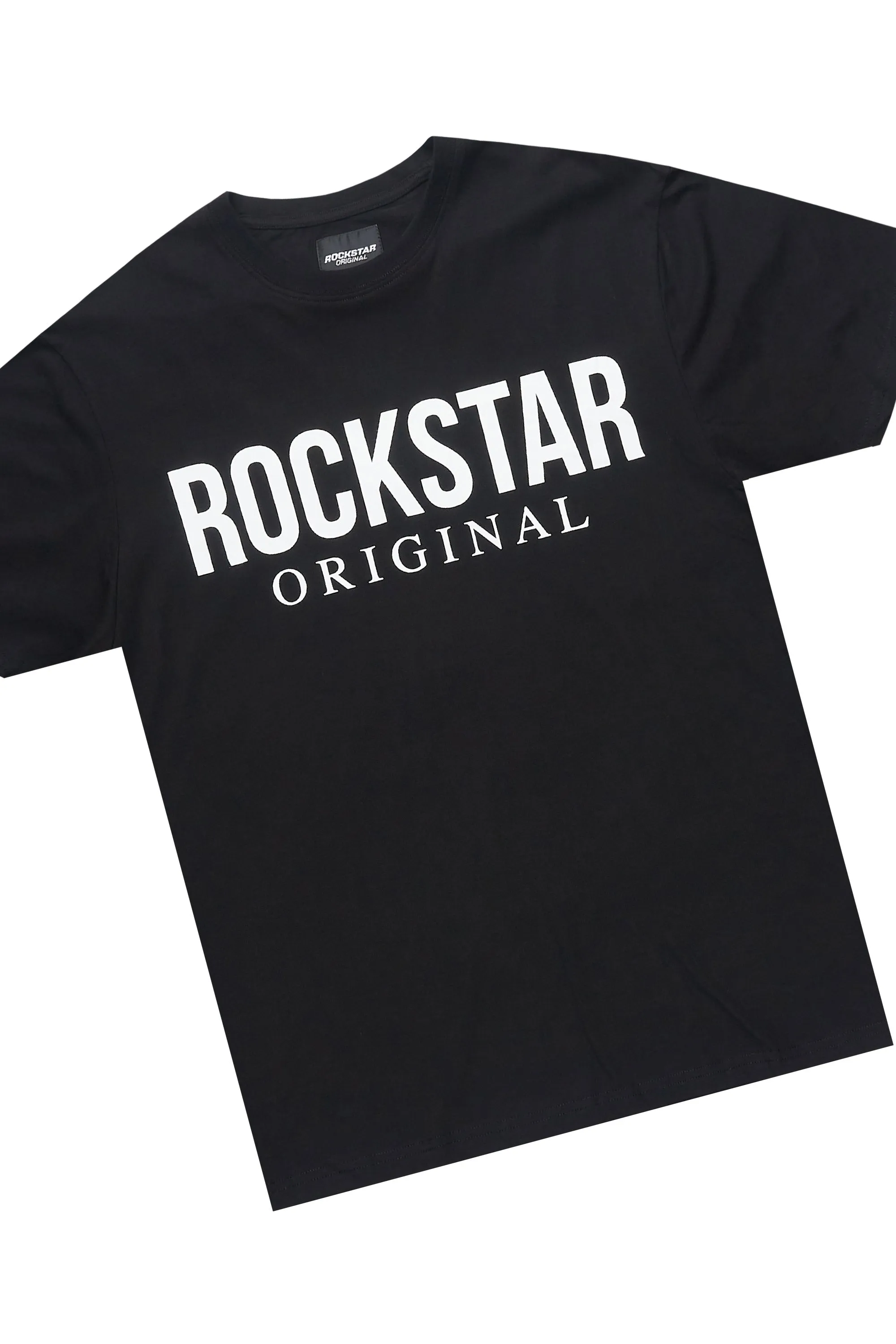 Emilio Black T-Shirt/Stacked Flare Track Set sold by Rockstar Original product image thumbnail 2