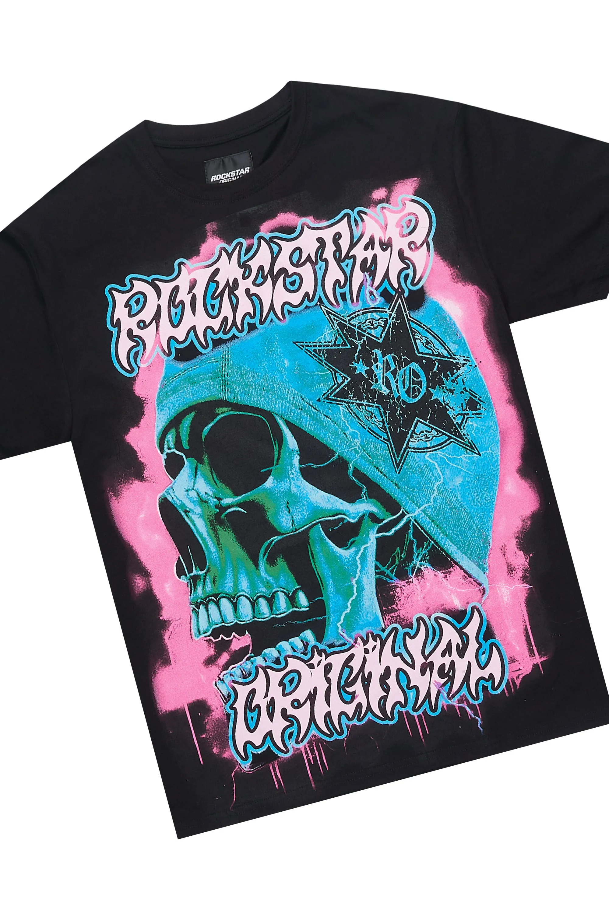 Amari Black Short Set sold by Rockstar Original product image thumbnail 2