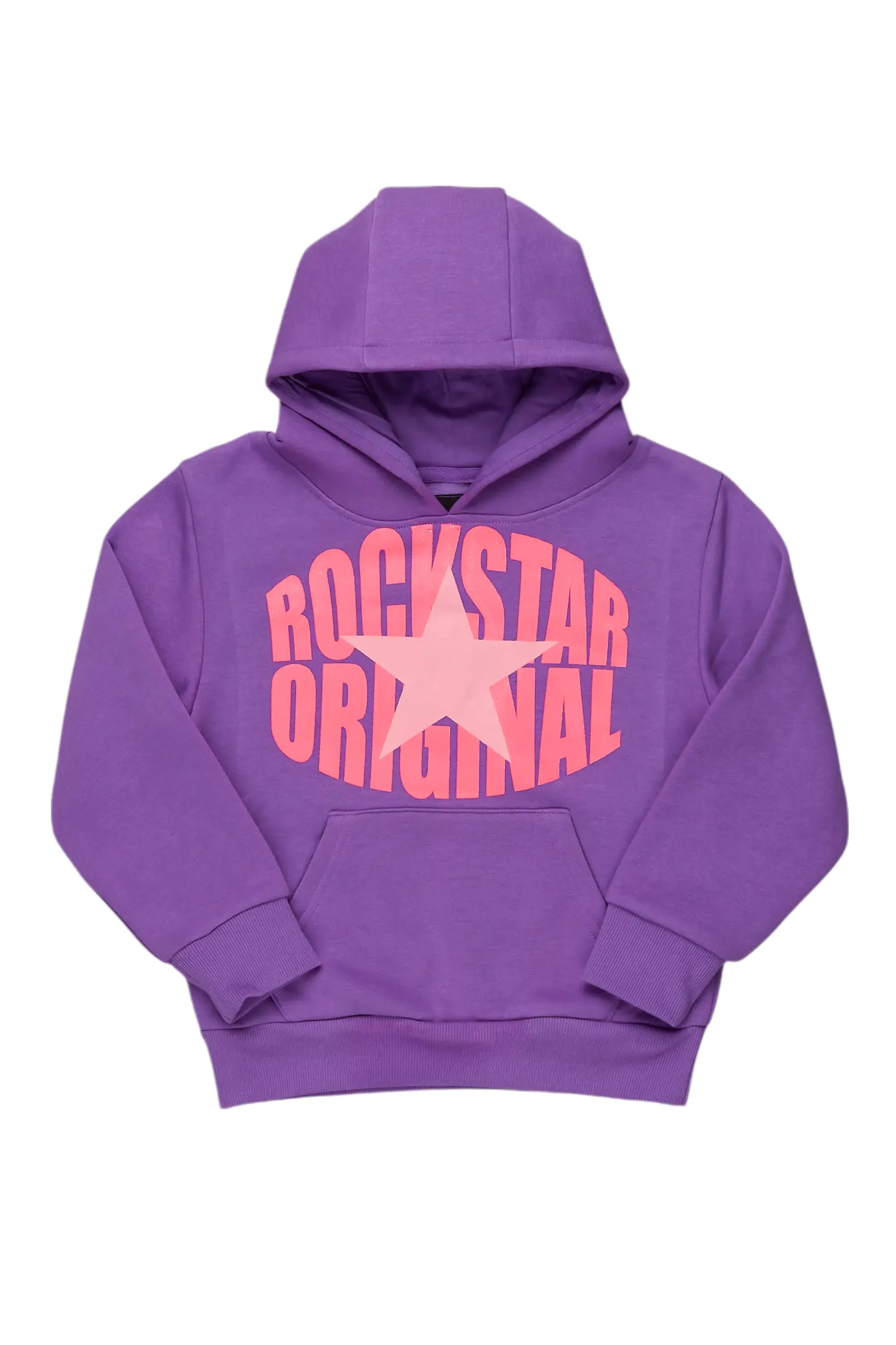 Girls Haash Purple Graphic Hoodie sold by Rockstar Original