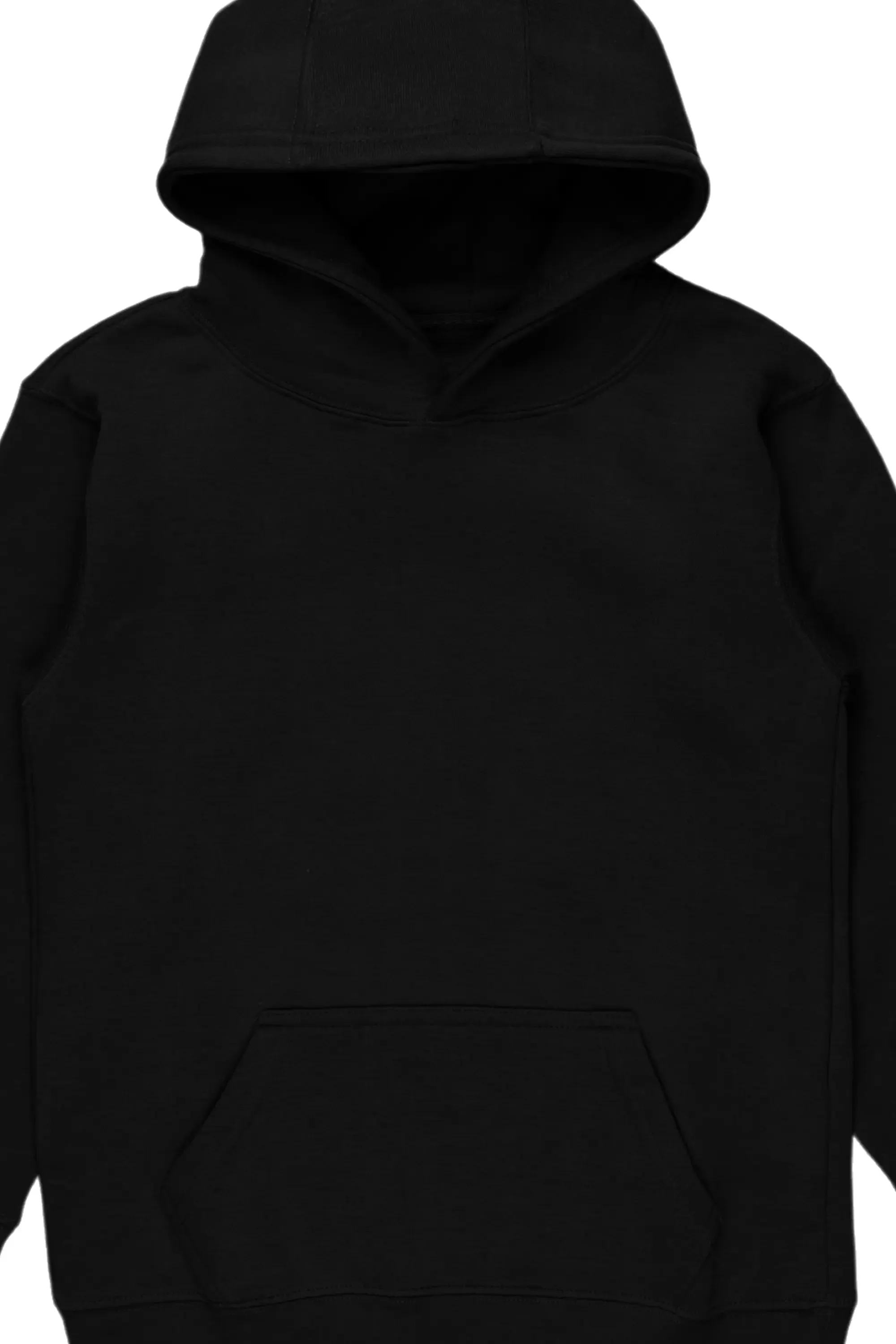 Boys Black Basic Hoodie sold by Rockstar Original product image thumbnail 2