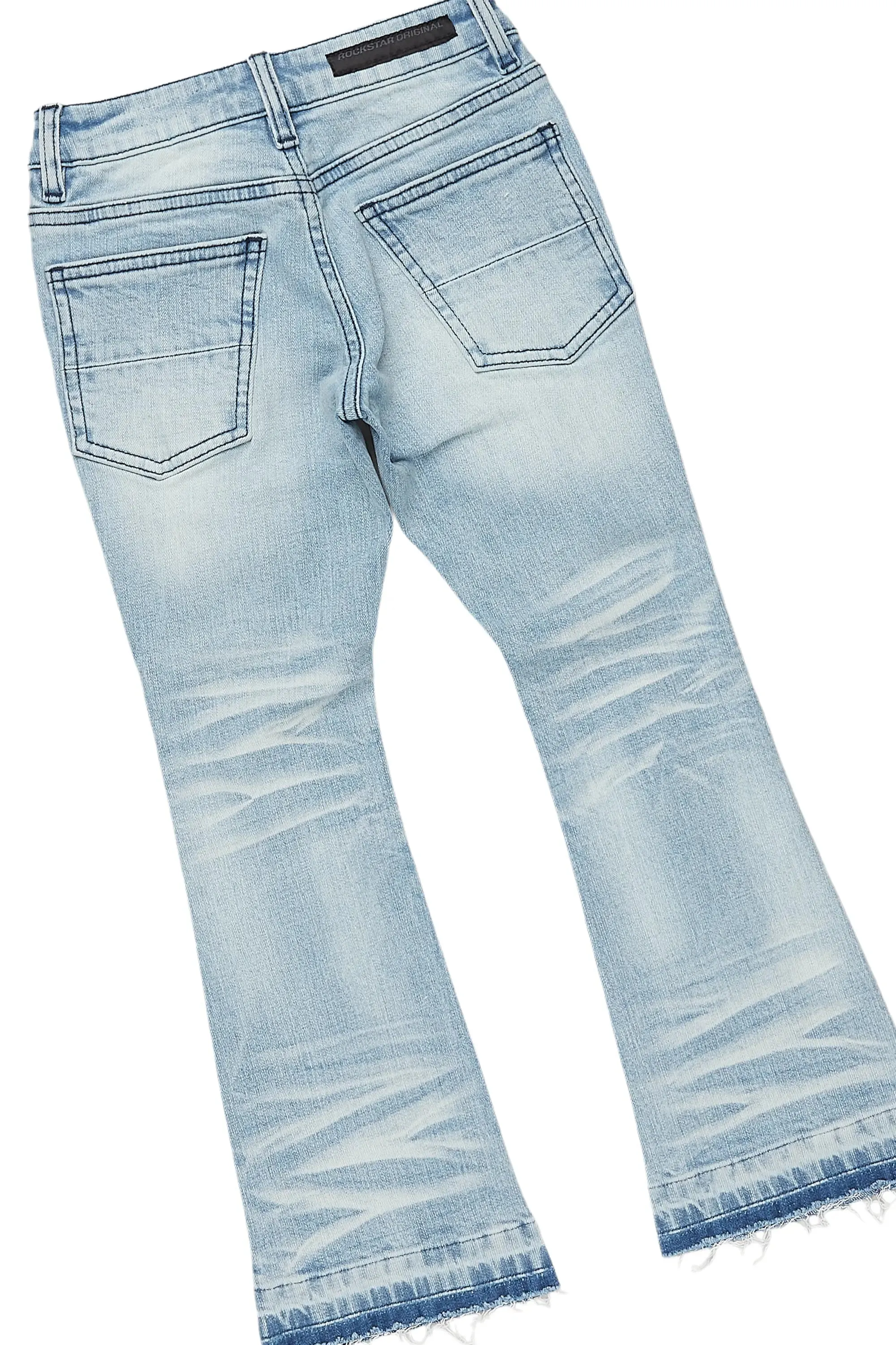 Boys Bubble Red Hoodie/Stacked Flare Jean Set sold by Rockstar Original product image thumbnail 4