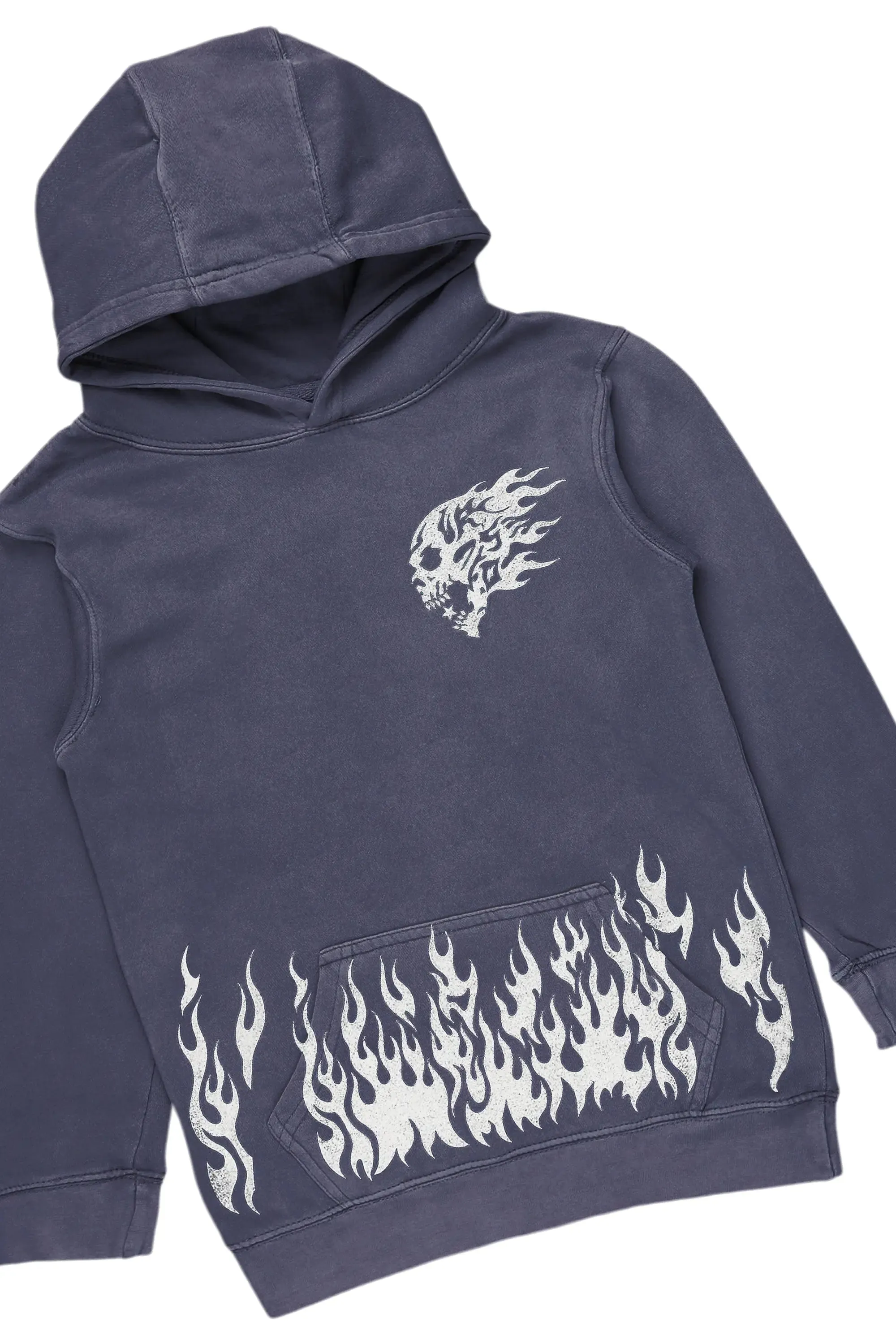 Boys Bubble Vintage Navy Hoodie/Stack Flare Jean Set sold by Rockstar Original product image thumbnail 2