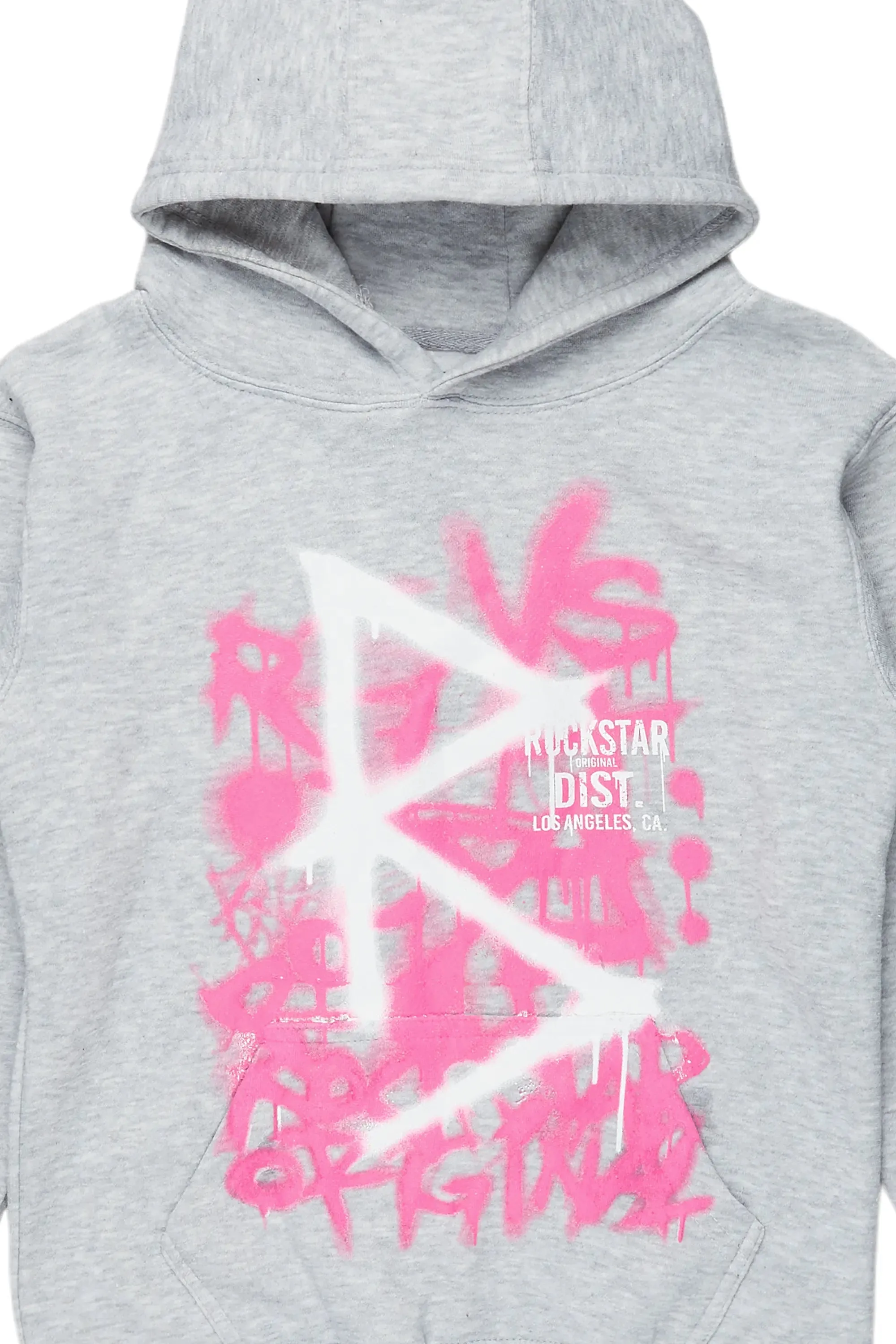 Girls Nahomy Grey Graphic Hoodie sold by Rockstar Original product image thumbnail 2