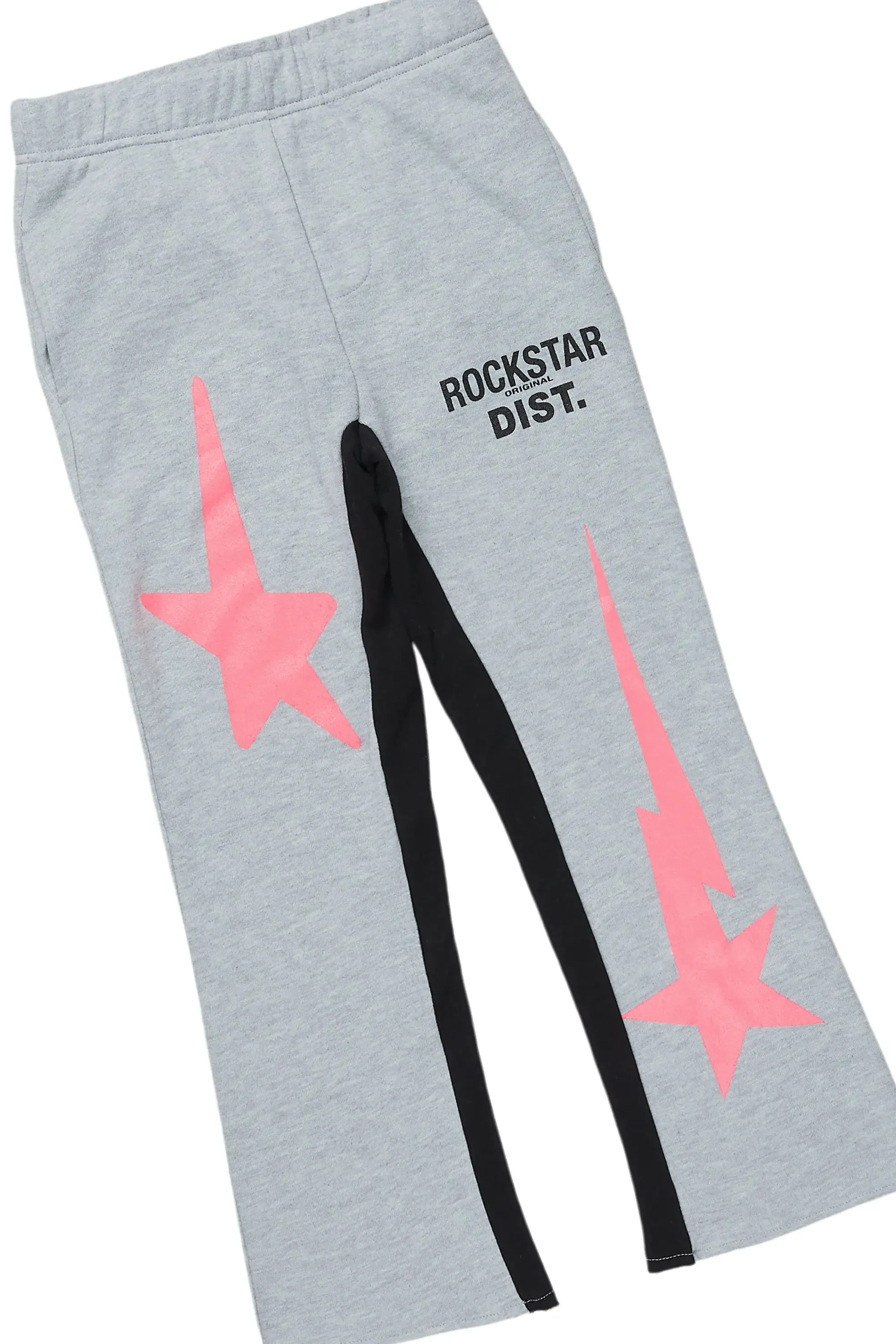 Girls Aria Grey Baggy Fit Pant Set sold by Rockstar Original product image thumbnail 3