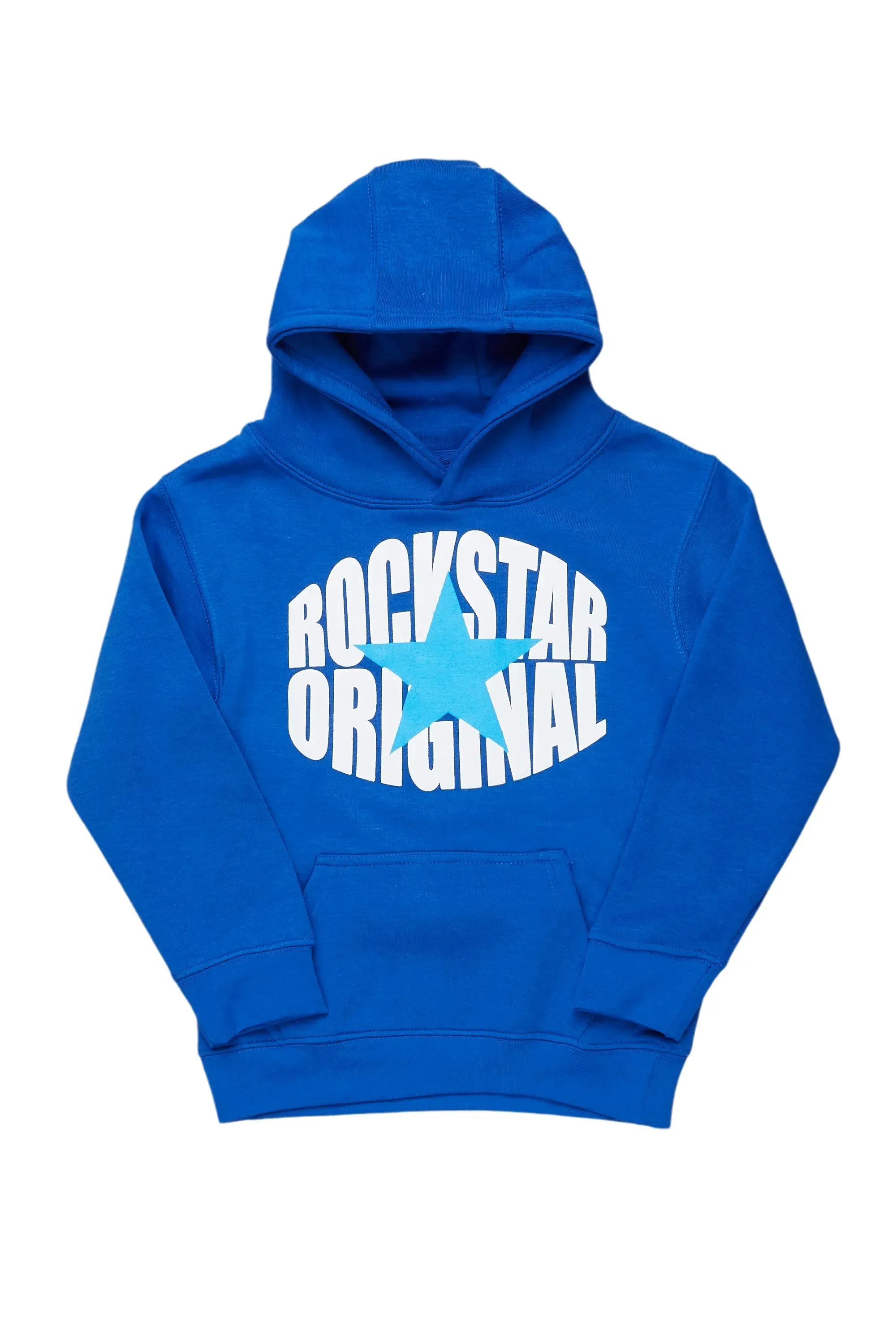 Boys Ezra Royal Graphic Hoodie sold by Rockstar Original