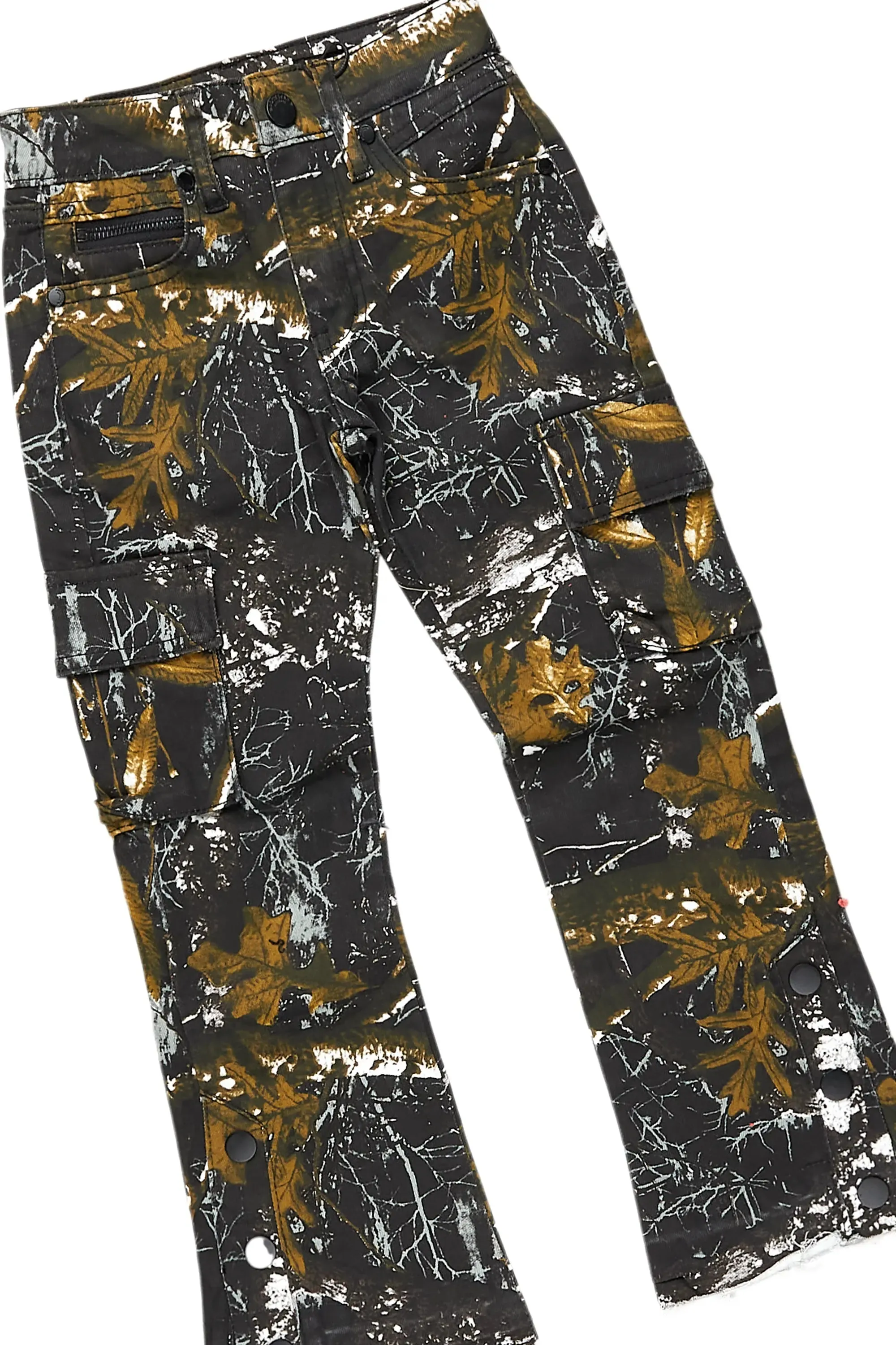 Boys Fields Black Hoodie/Stacked Flare Jean Set sold by Rockstar Original product image thumbnail 3