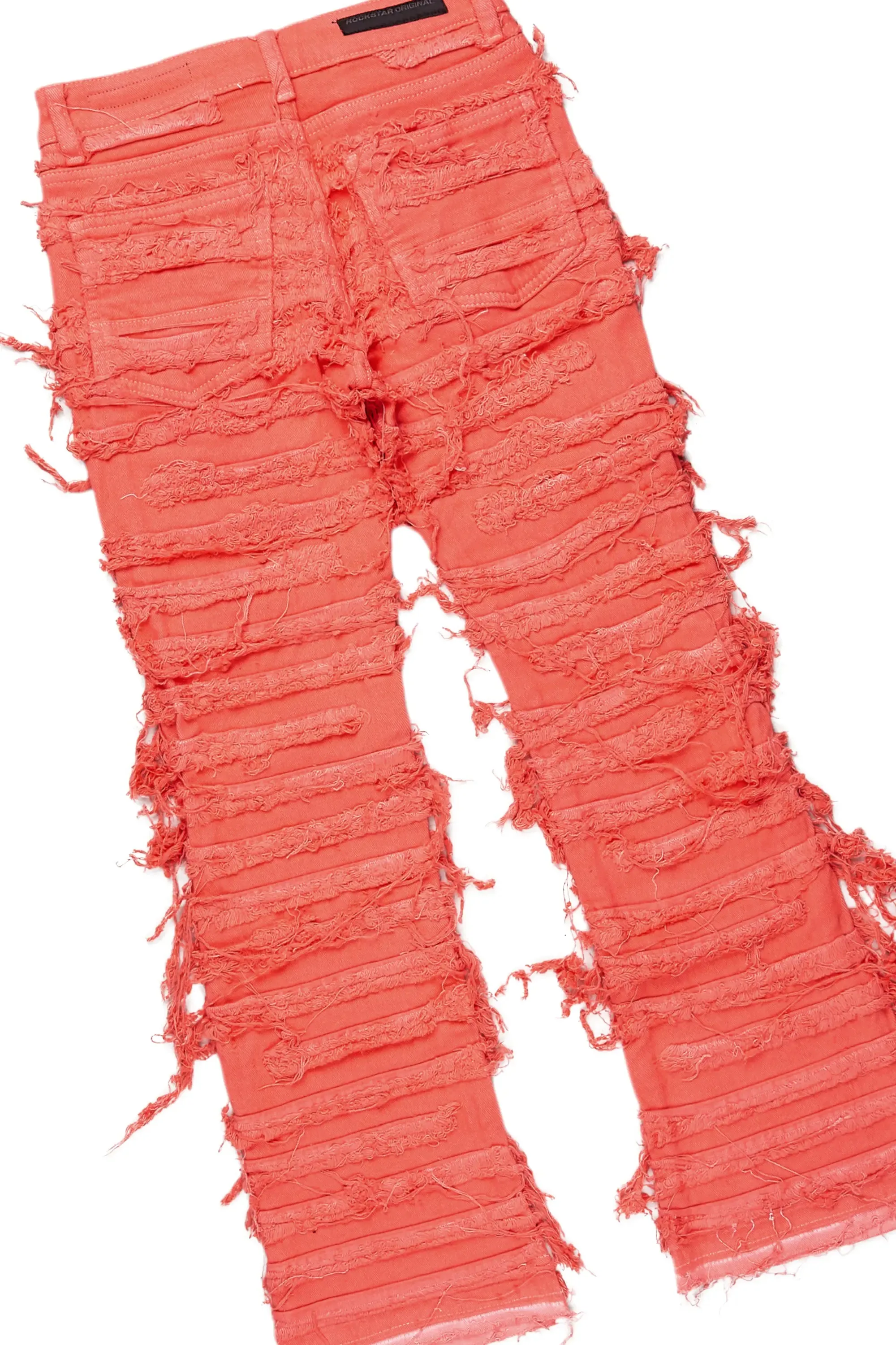 Girls Kona Coral T-Shirt/Stacked Flare Jean Set sold by Rockstar Original product image thumbnail 4