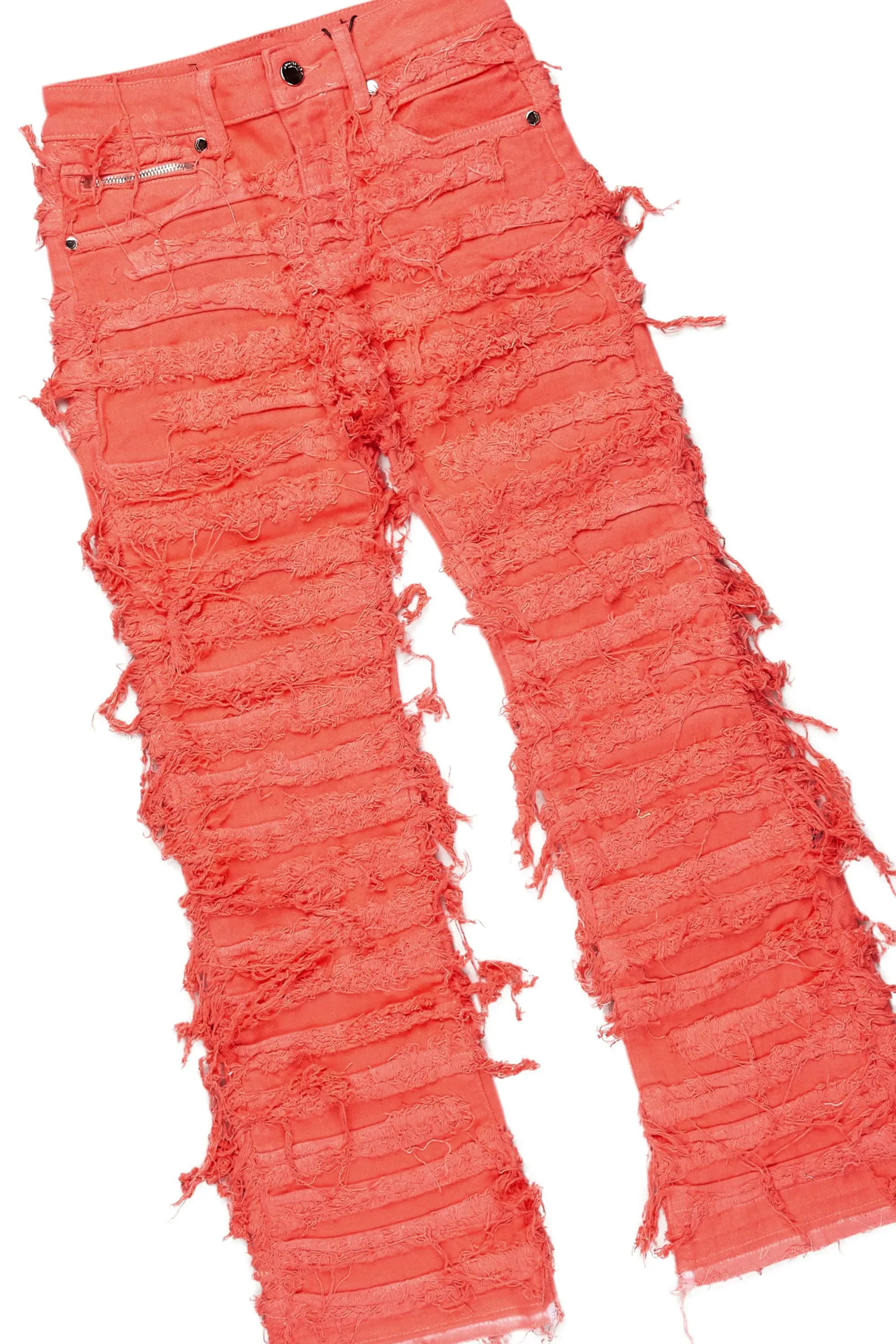 Girls Kona Coral T-Shirt/Stacked Flare Jean Set sold by Rockstar Original product image thumbnail 3