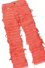 Boys Koen Coral T-Shirt/Stacked Flare Jean Set sold by Rockstar Original
