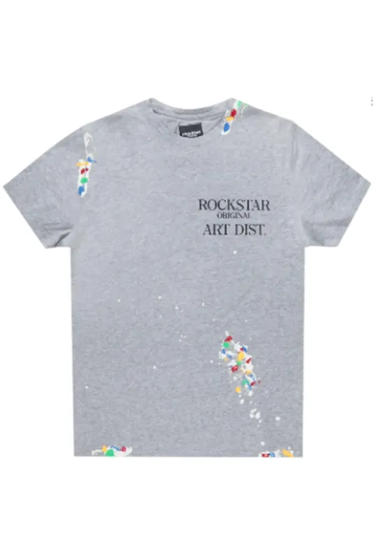 Girls Palmira Grey Graphic T-Shirt sold by Rockstar Original