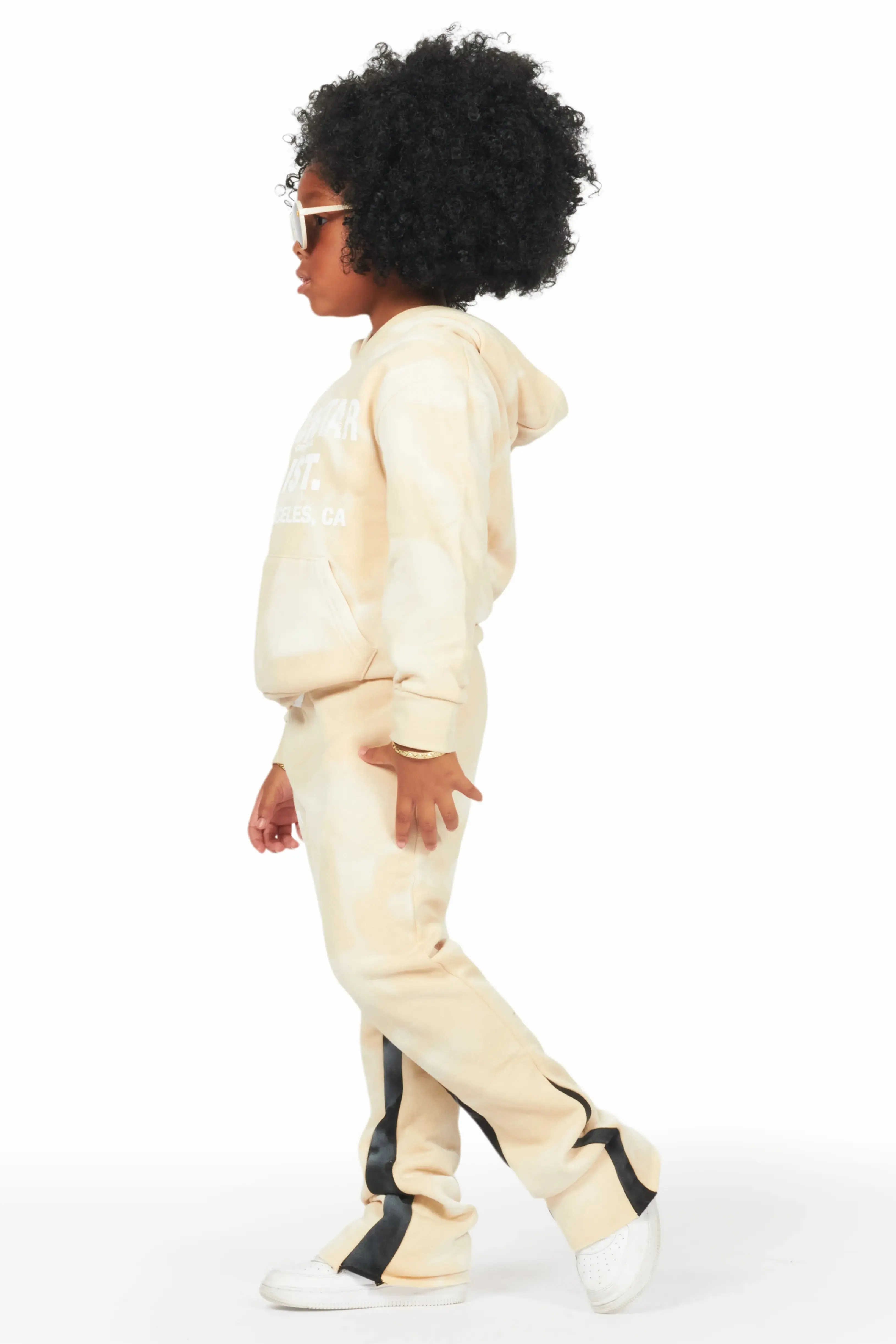 Girls Zenny Beige Stacked Pant Set sold by Rockstar Original product image thumbnail 3