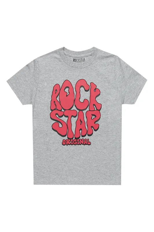 Girls Cassia Grey Graphic T-Shirt sold by Rockstar Original