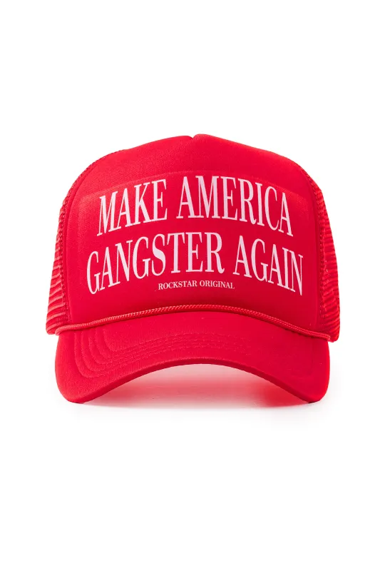 Nyokia Red Trucker Hat sold by Rockstar Original