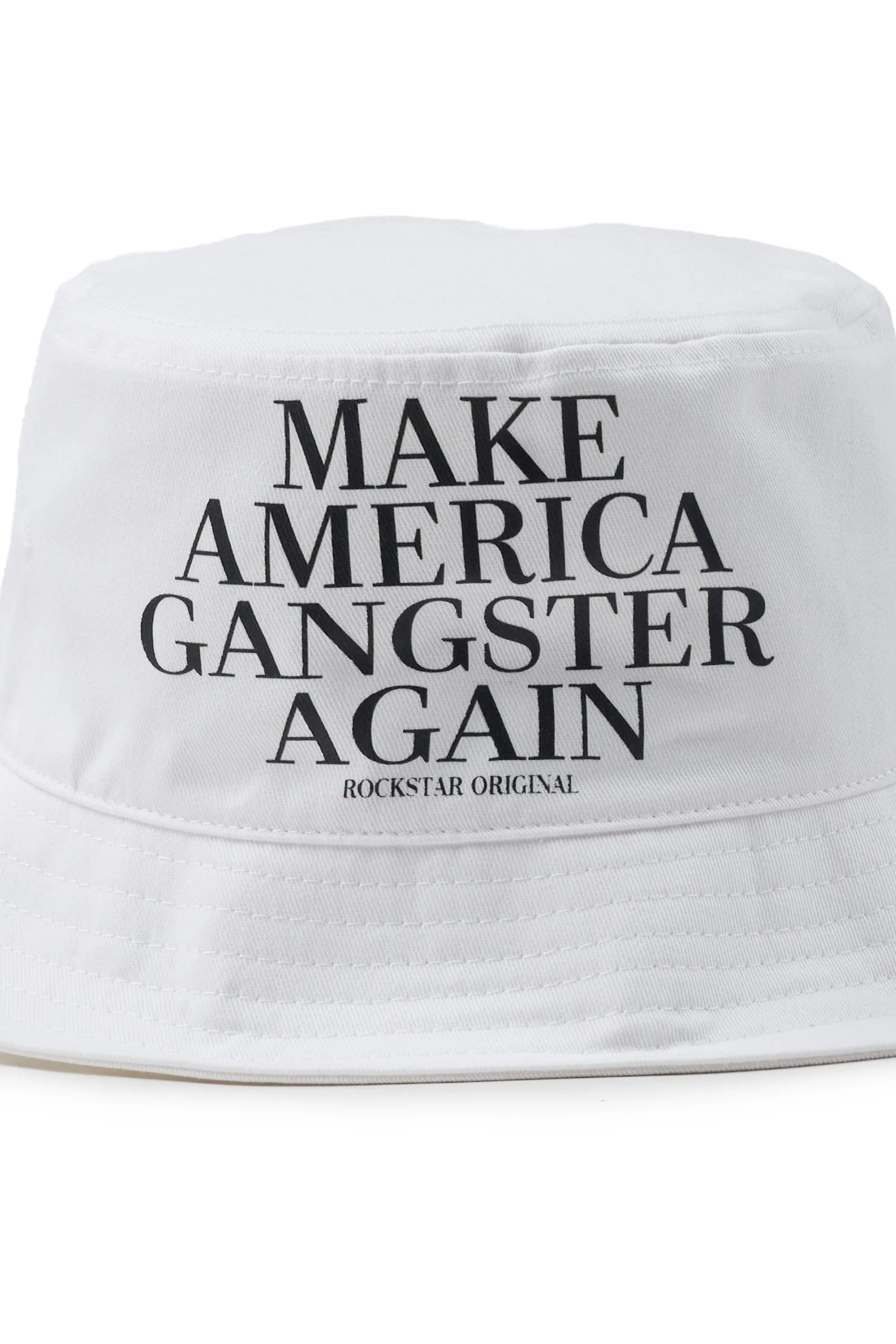 Drako White/Black Graphic Bucket Hat sold by Rockstar Original product image thumbnail 2