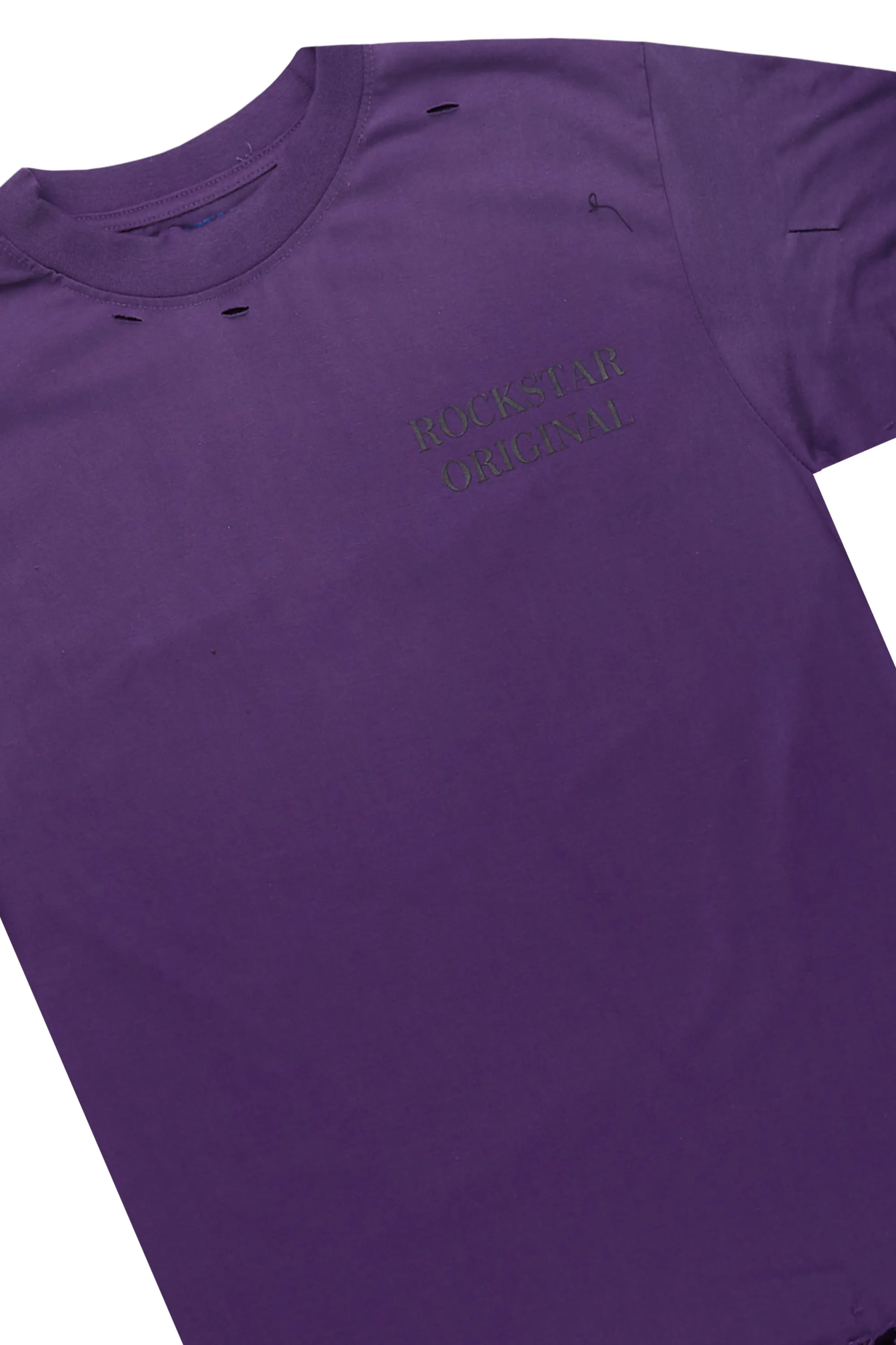 Drako Purple Oversized Graphic T-Shirt sold by Rockstar Original product image thumbnail 3
