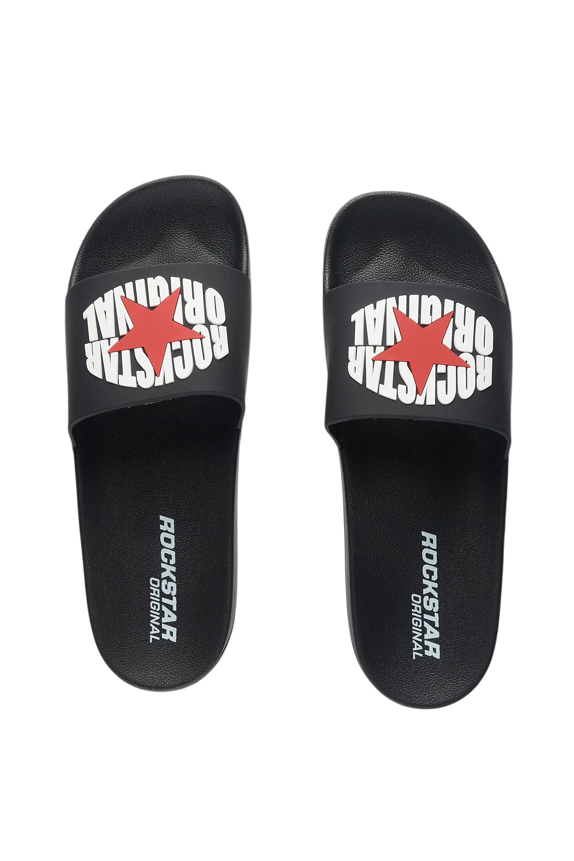 Toya Black Slides sold by Rockstar Original product image thumbnail 3