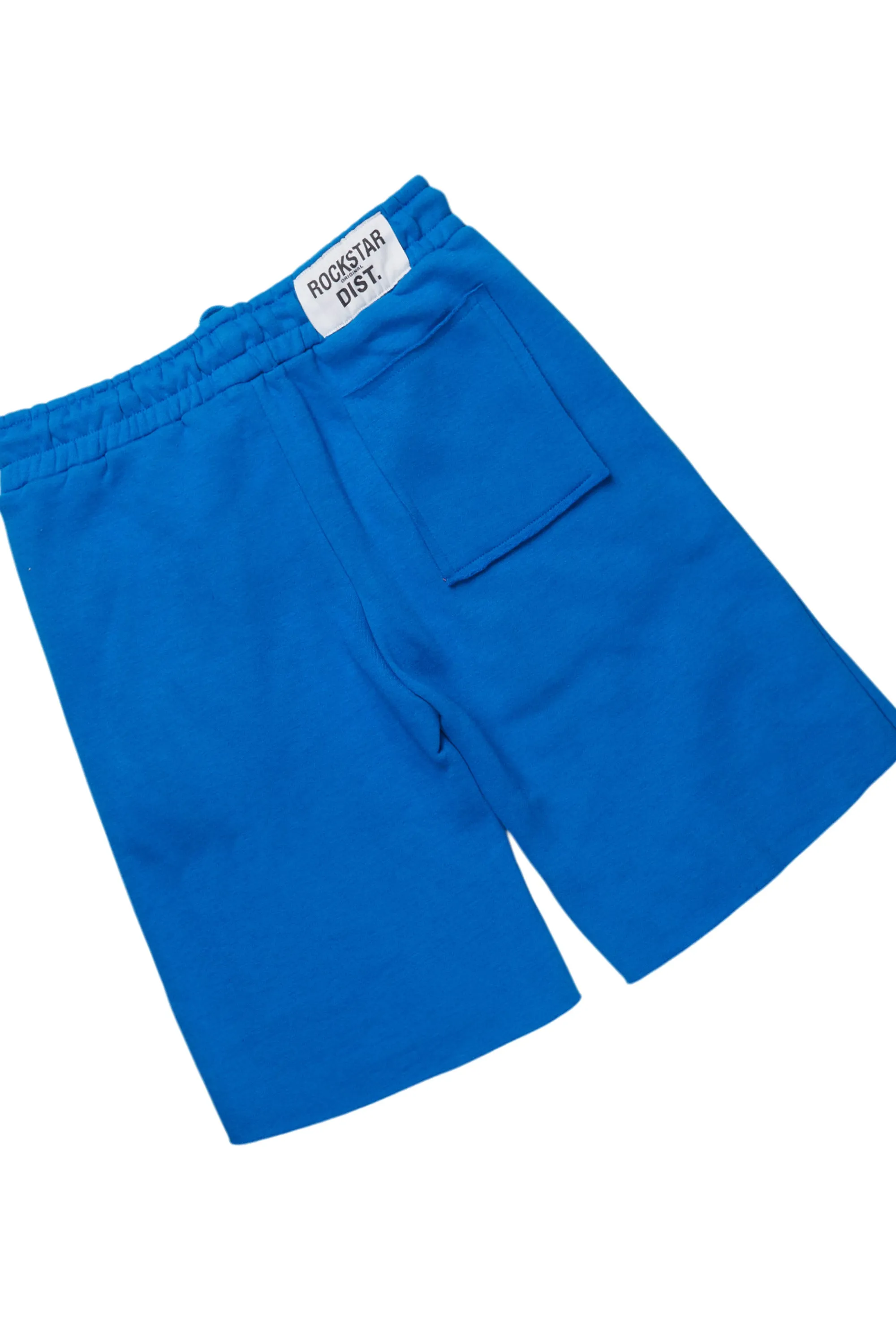 Allstar Royal/Black T-Shirt/Raw Edge Short Set sold by Rockstar Original product image thumbnail 4