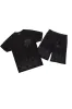 Bubble Black T-Shirt/Raw Edge Short Set sold by Rockstar Original