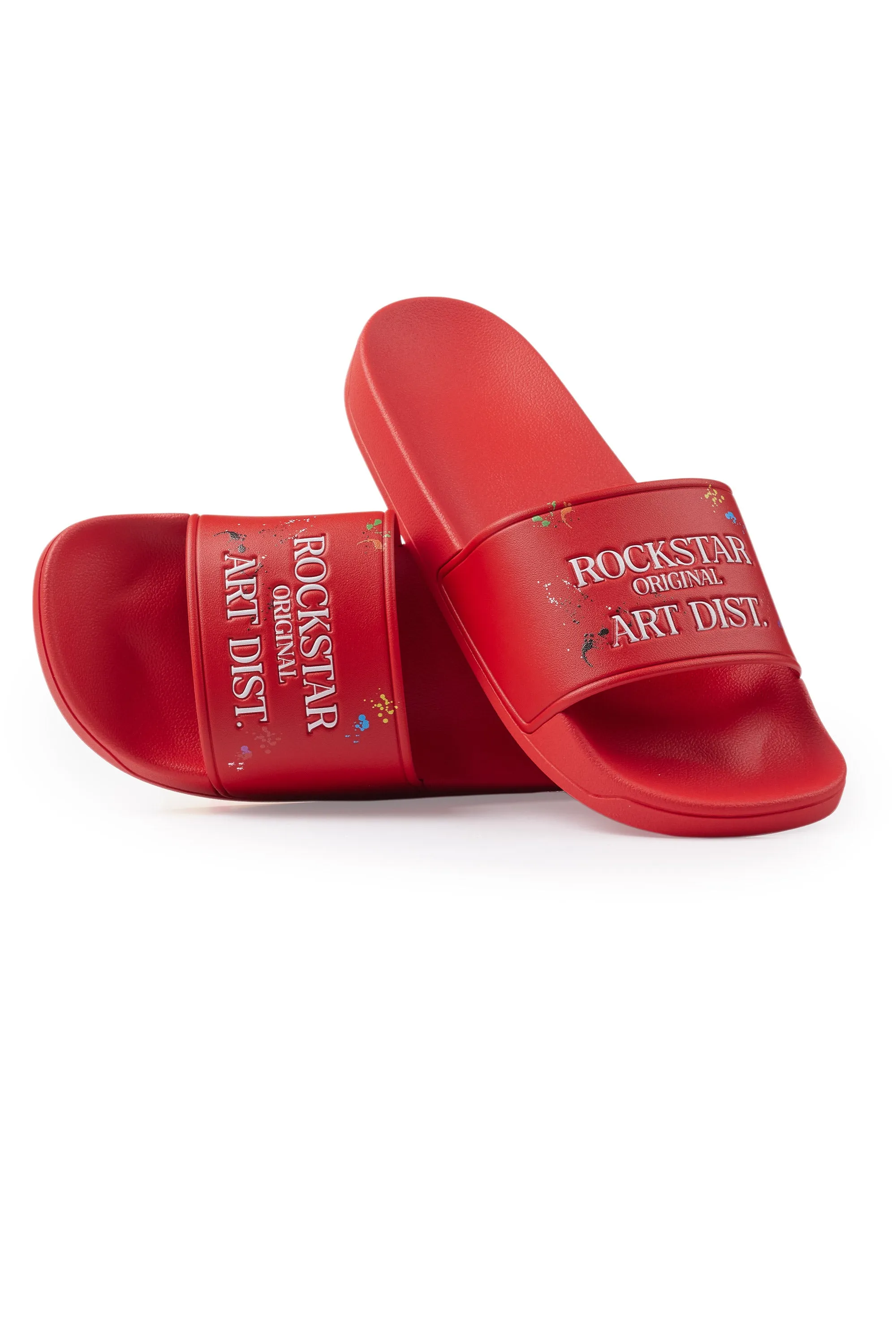 Art Dist Red Graphic Slides sold by Rockstar Original