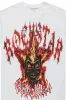 Kalvin White Oversized Graphic T-Shirt sold by Rockstar Original