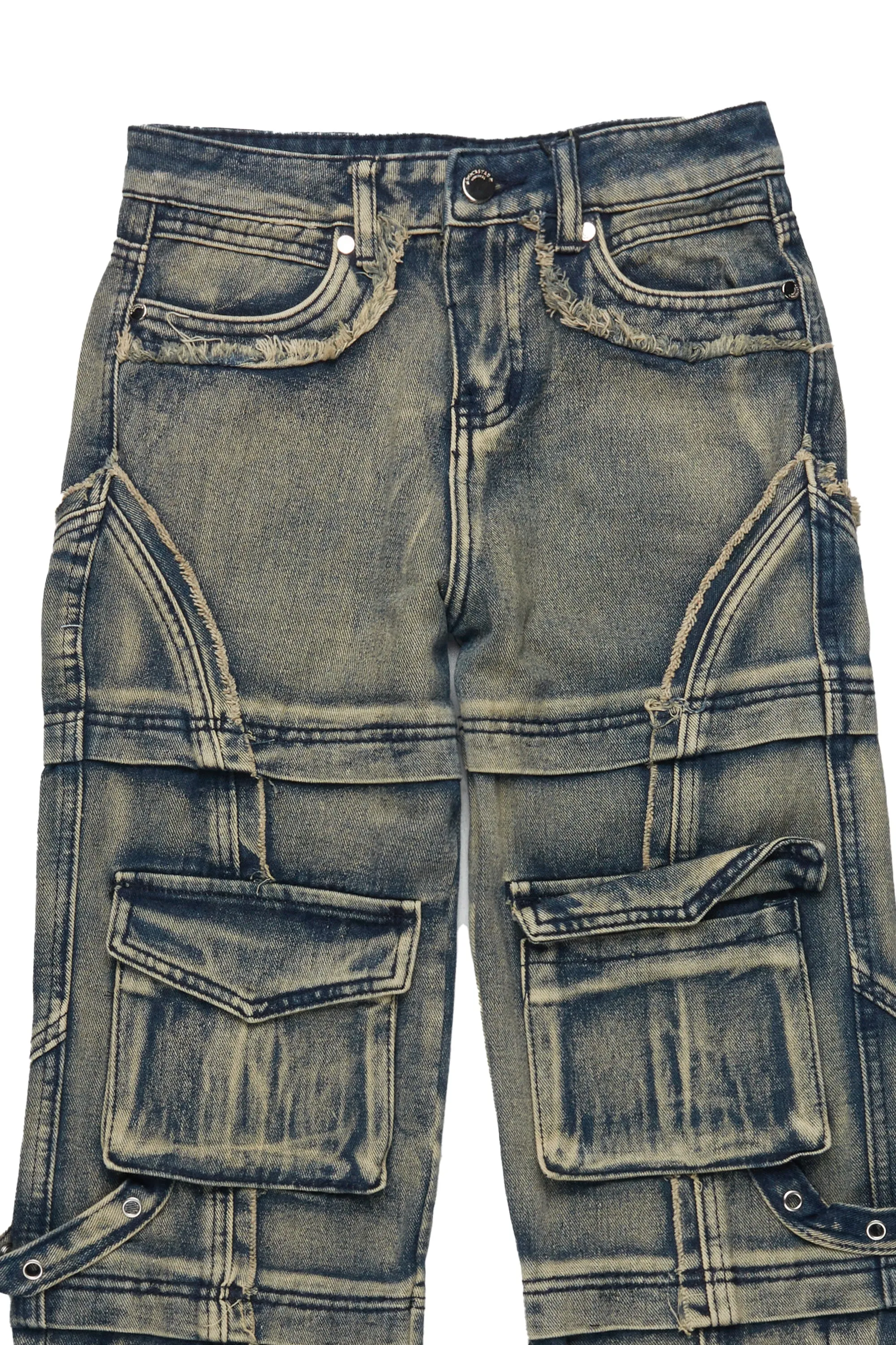 Boys Three Maxi Blue Baggy Fit Jean sold by Rockstar Original product image thumbnail 2