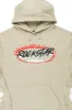 Draven Beige Graphic Hoodie sold by Rockstar Original