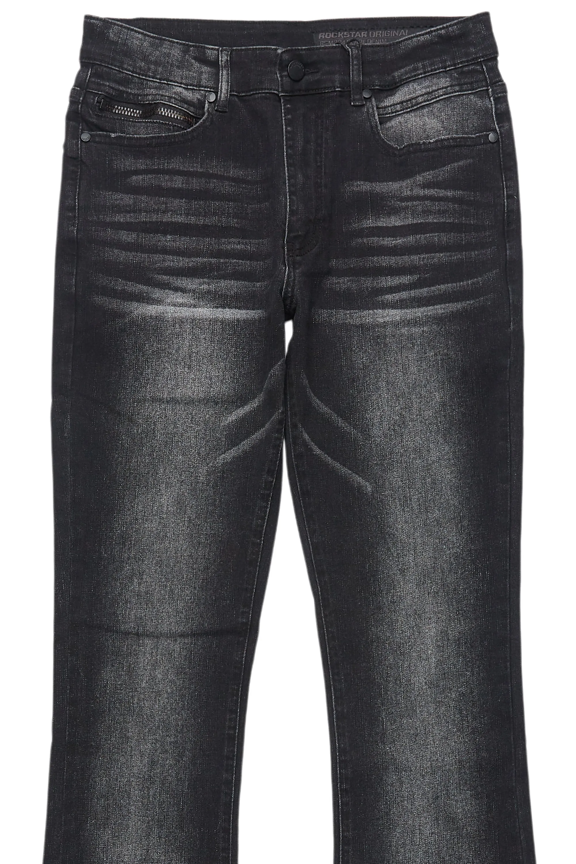 Drick Dark Grey Regular Fit Flare Jean sold by Rockstar Original product image thumbnail 2
