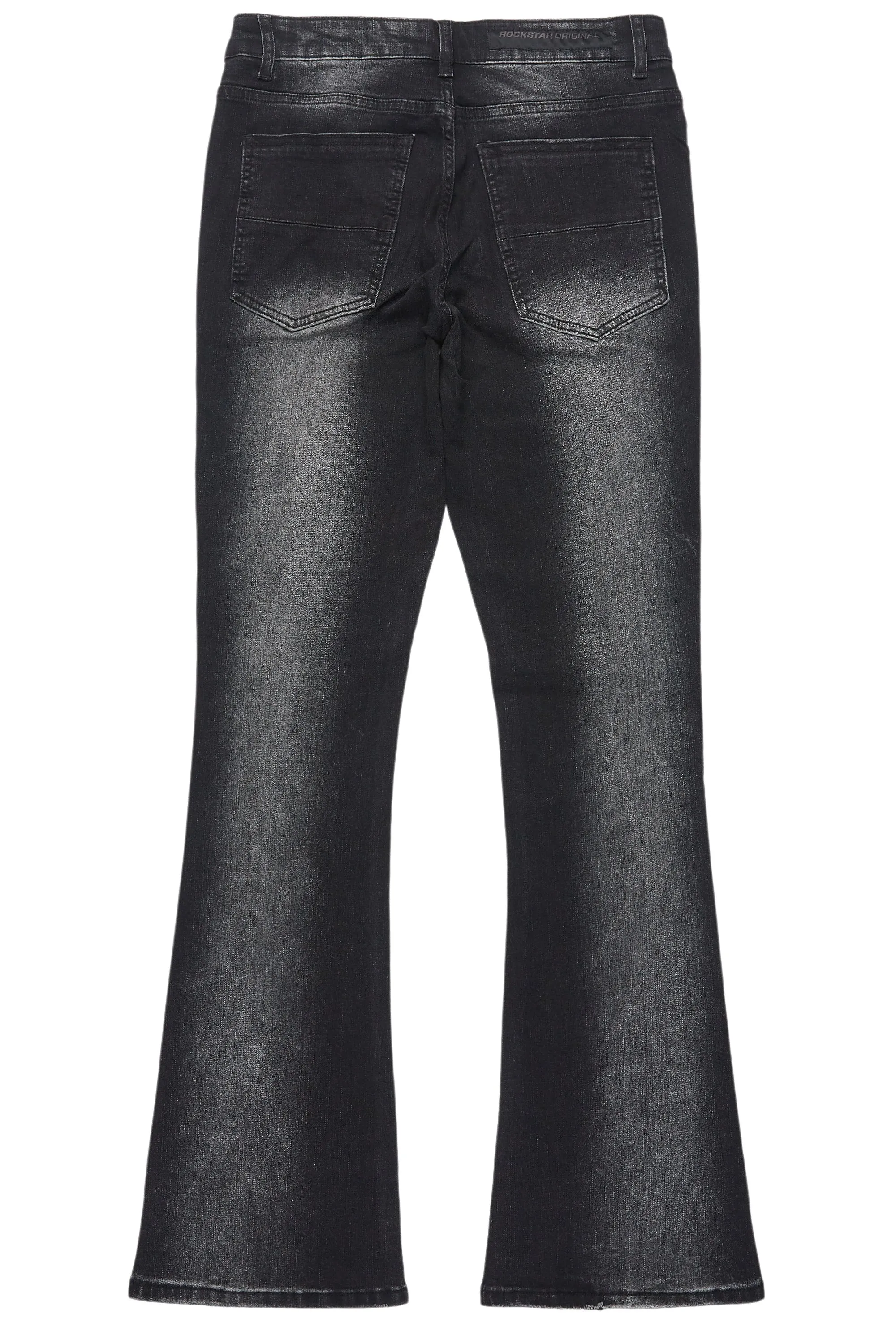 Drick Dark Grey Regular Fit Flare Jean sold by Rockstar Original product image thumbnail 3