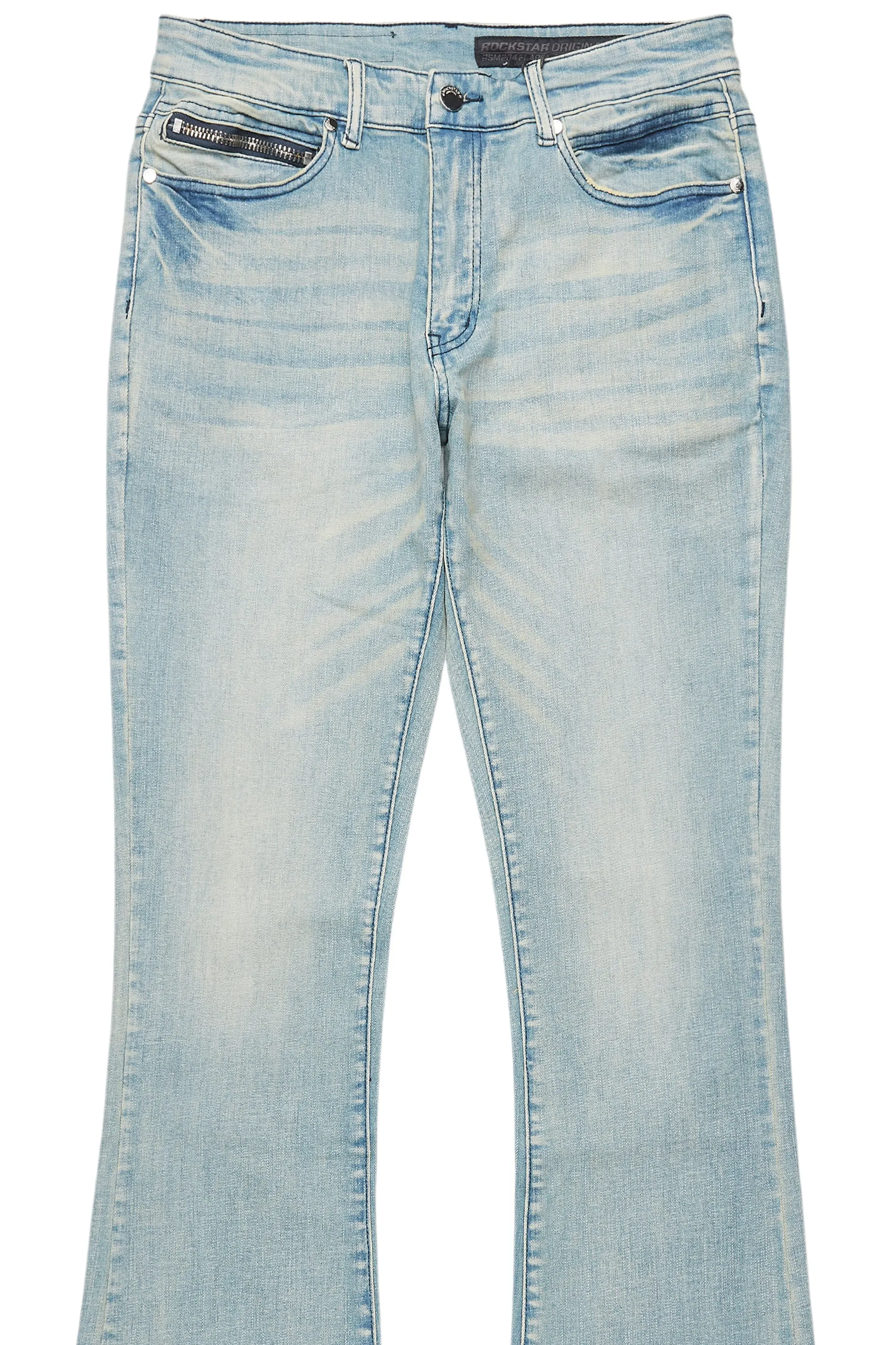 Drick Light Blue Regular Fit Flare Jean sold by Rockstar Original product image thumbnail 2