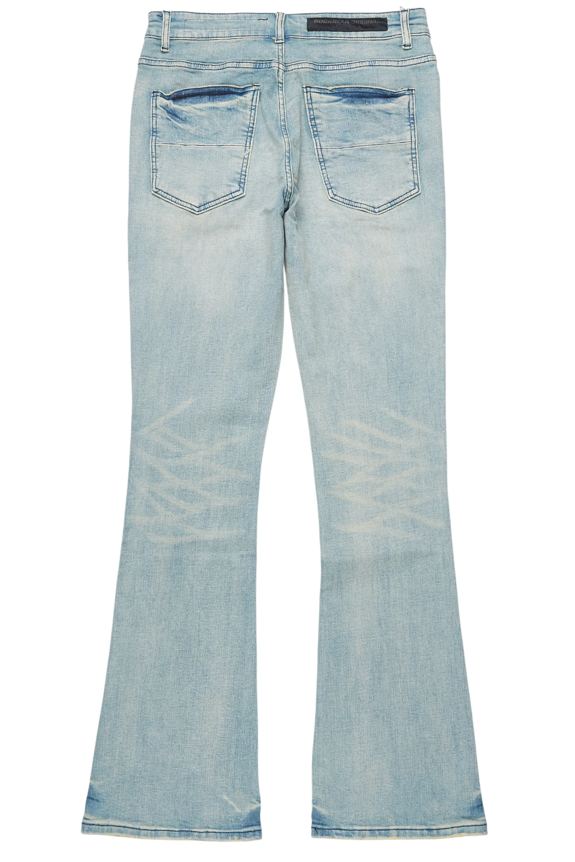 Drick Light Blue Regular Fit Flare Jean sold by Rockstar Original product image thumbnail 3