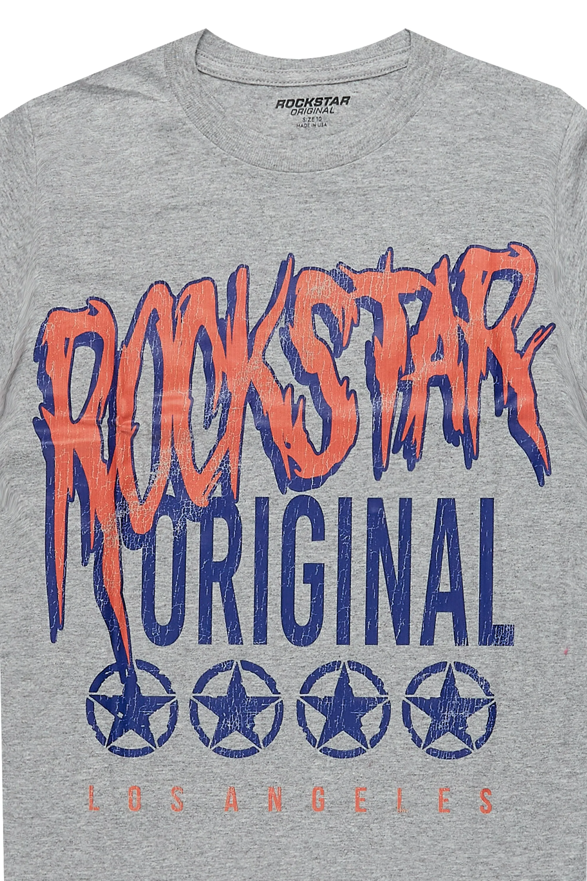 Boys Wizzurd Grey Graphic T-Shirt sold by Rockstar Original product image thumbnail 2