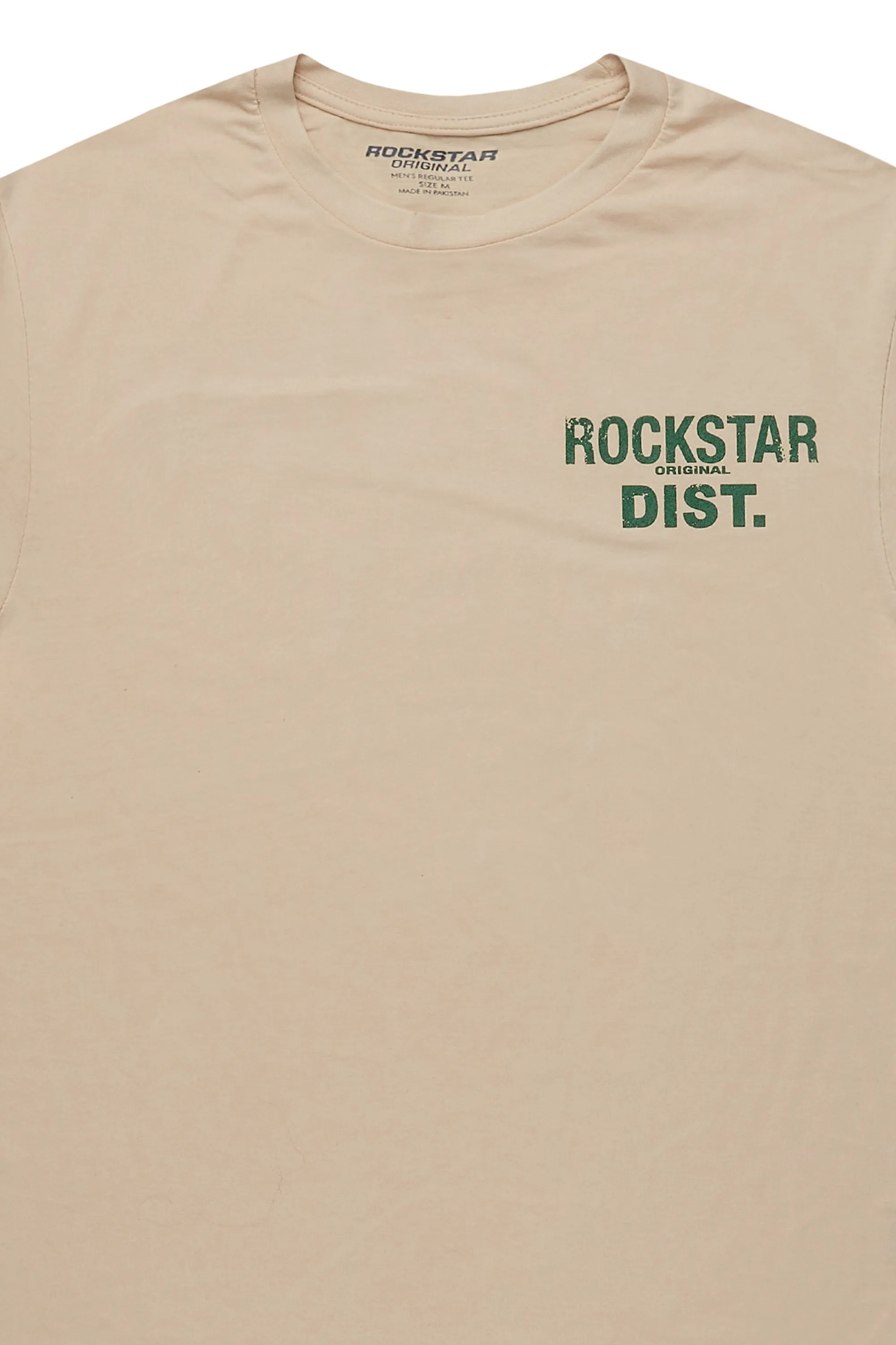 Lake Vintage Sand/Green Graphic T-Shirt sold by Rockstar Original product image thumbnail 2