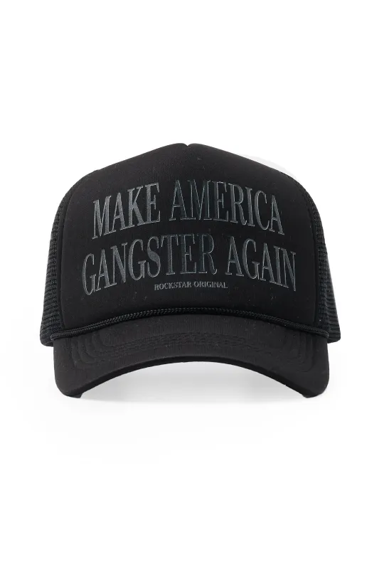 Nyokia Black Trucker Hat sold by Rockstar Original