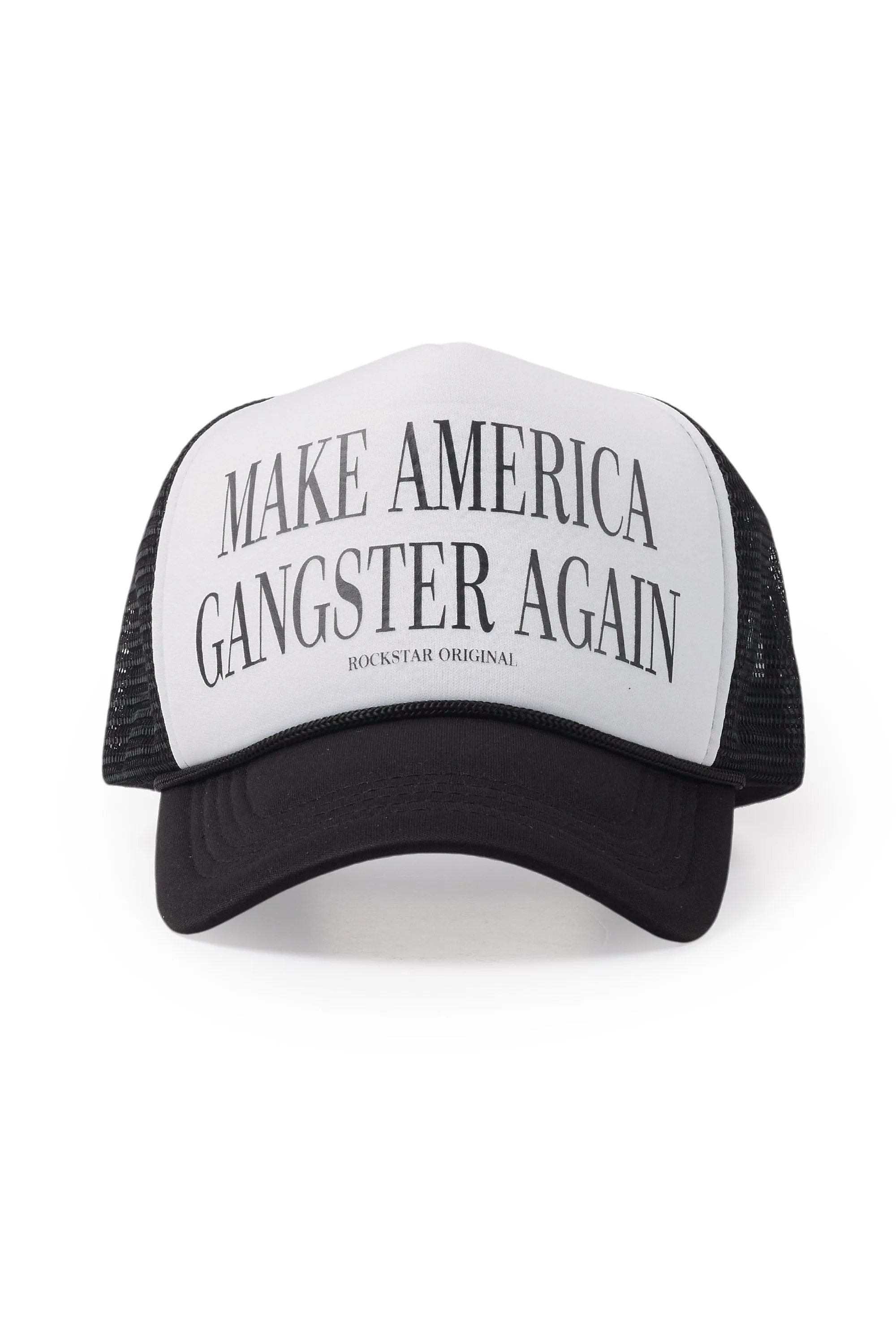 Nyokia White/Black Trucker Hat sold by Rockstar Original