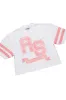Tenita White/Pink T-Shirt Short Set sold by Rockstar Original