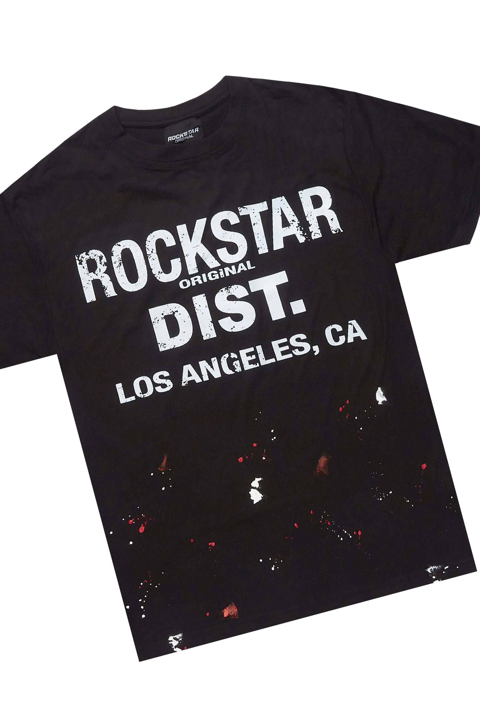 Scottie Black Painter T-Shirt/Short Set sold by Rockstar Original product image thumbnail 2