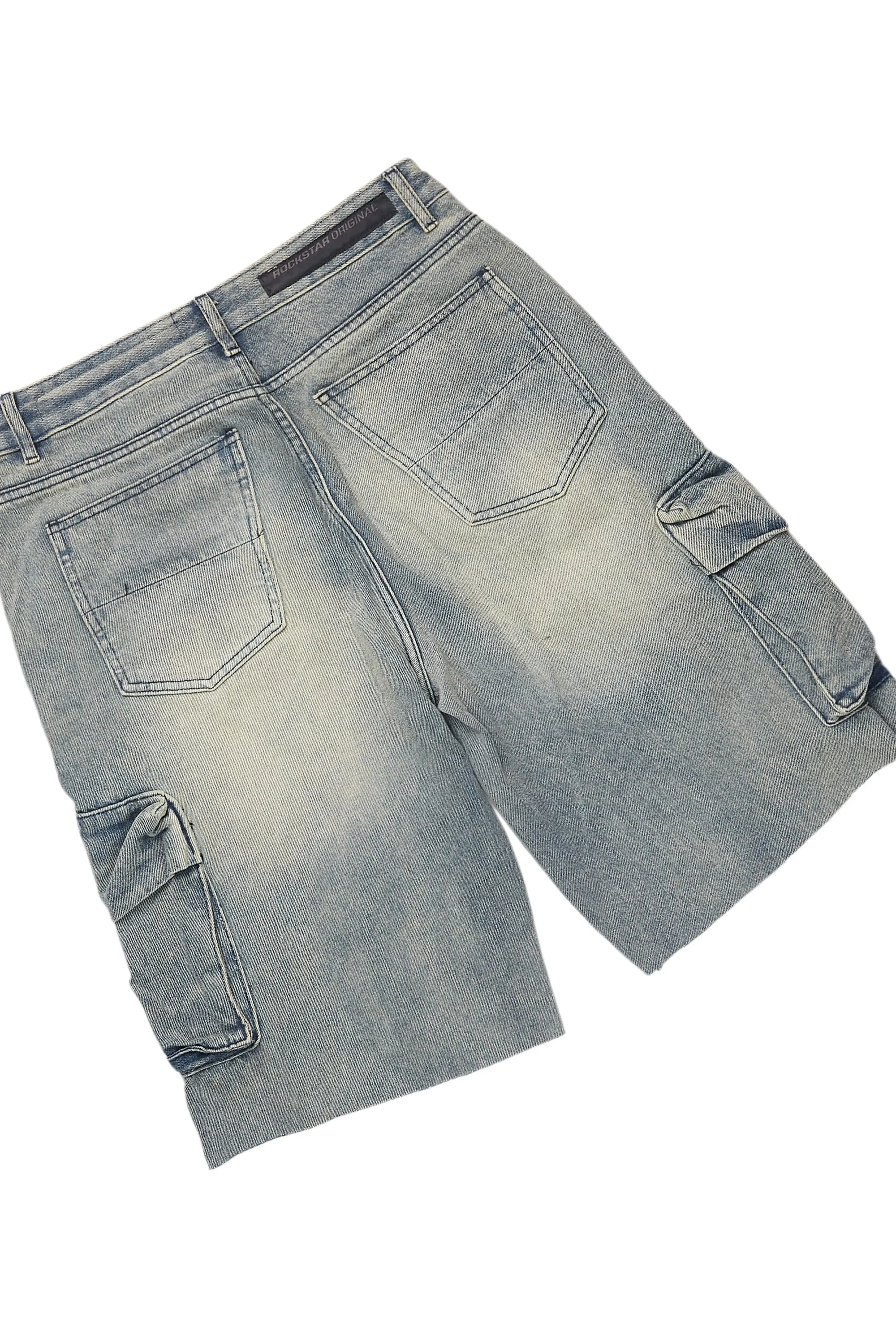 Amos Navy T-Shirt/Denim Short Set sold by Rockstar Original product image thumbnail 4