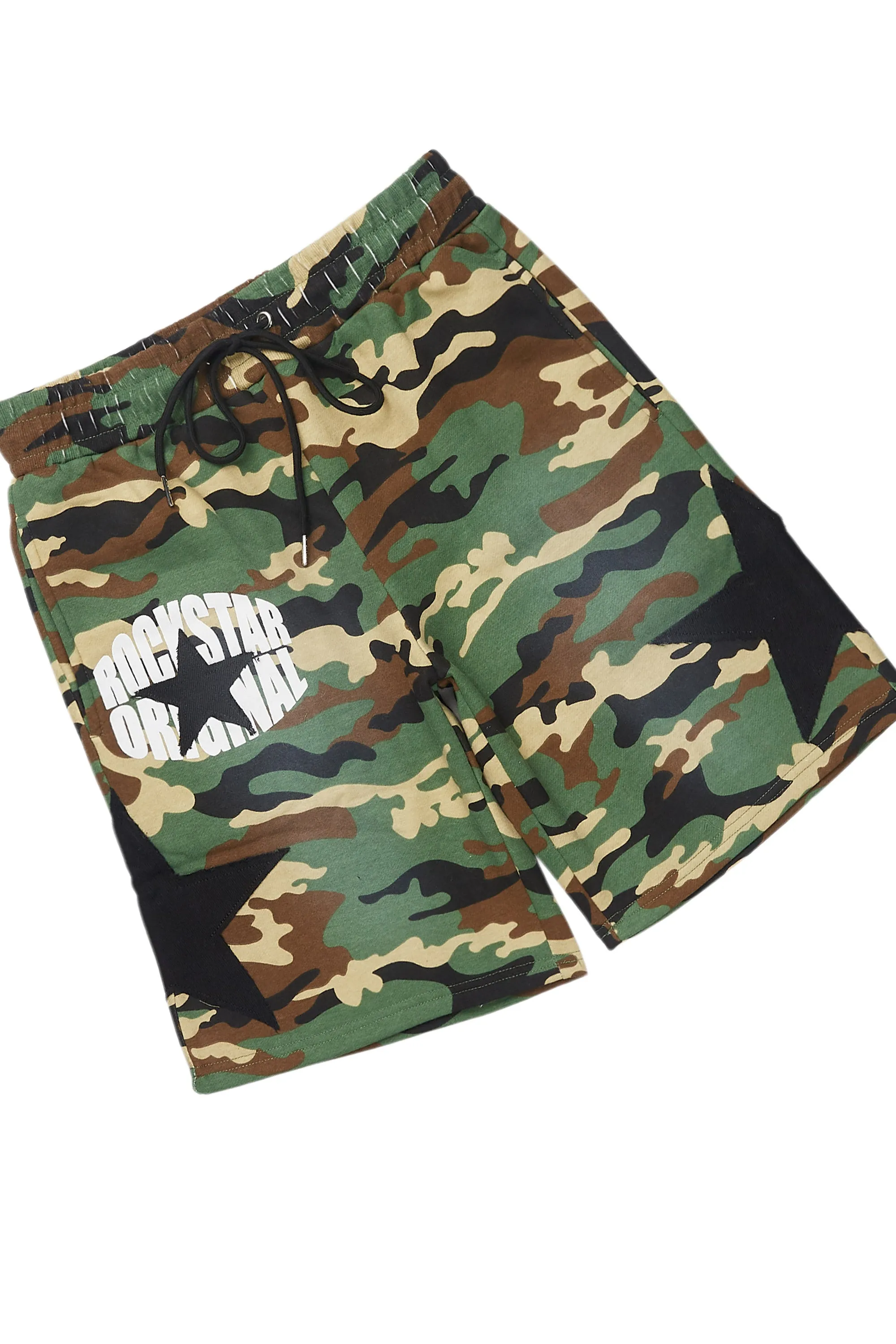 Sarge White/Camo T-Shirt/Short Set sold by Rockstar Original product image thumbnail 3